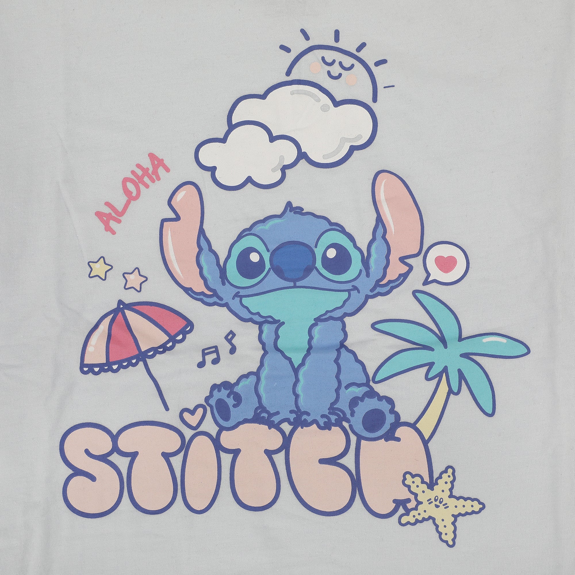 Lilo & Stitch Beachy Character Art Women's 2-Pack Pajama Set
