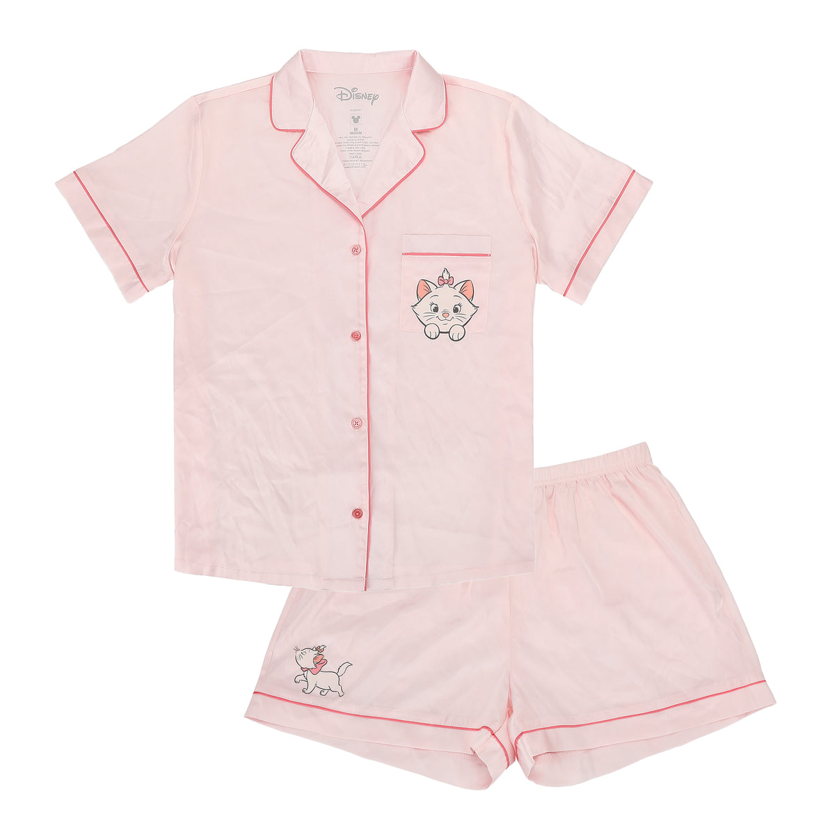 Aristocats Marie Women's 2-Pack Satin Pajama Set