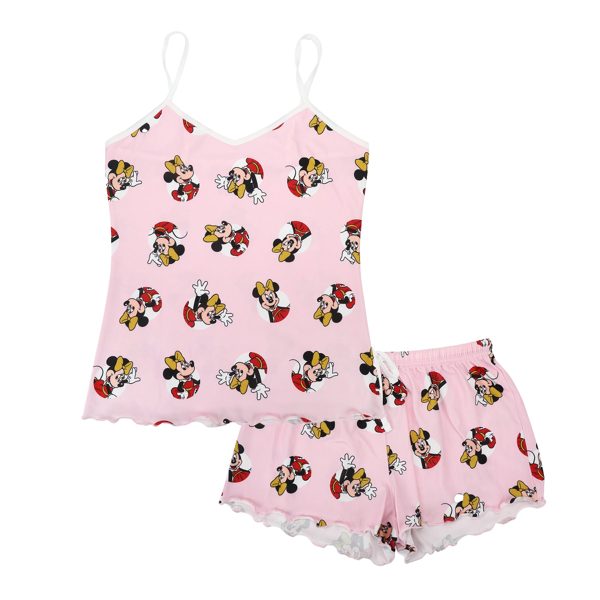 Minnie Mouse Classic Women’s V-Neck Cami & Shorts Sleep Set
