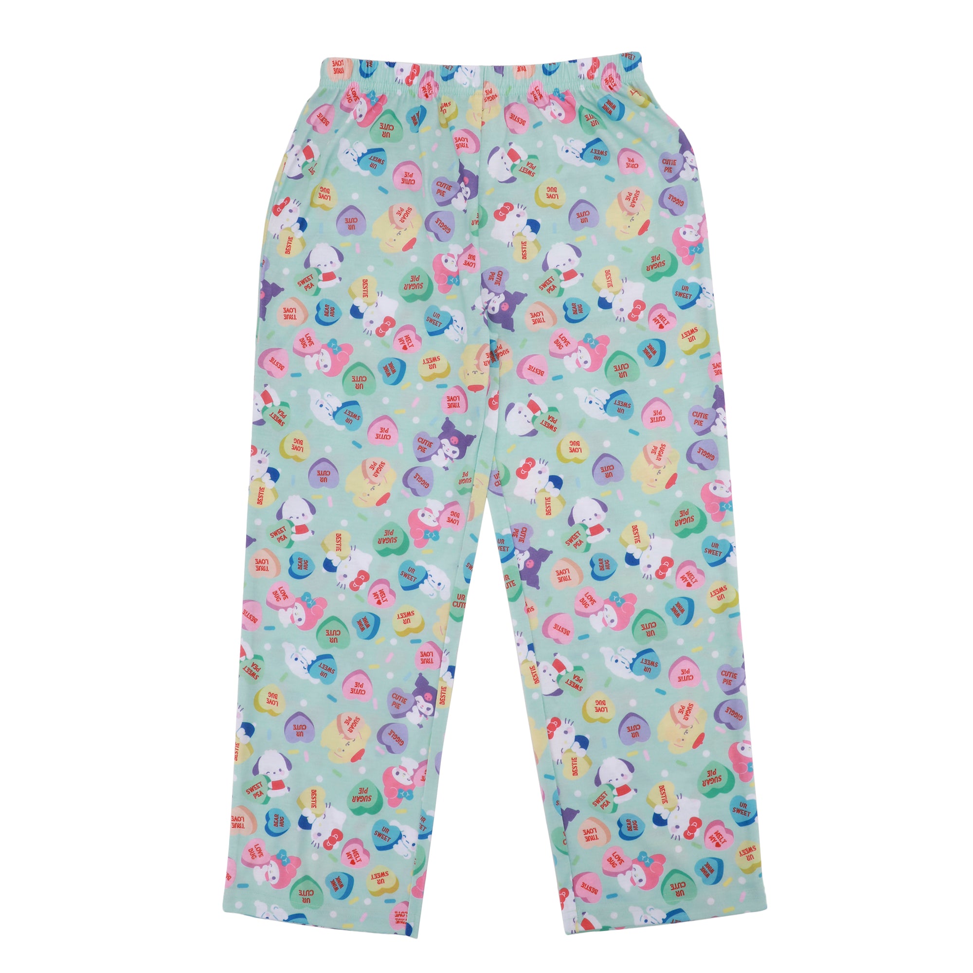 Hello Kitty & Friends x Sweethearts Candy All-Over Print Girl’s 3-Piece Pajama Set