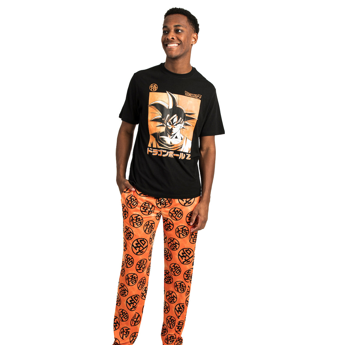 Dragon Ball Z Goku Men's Sleep Set