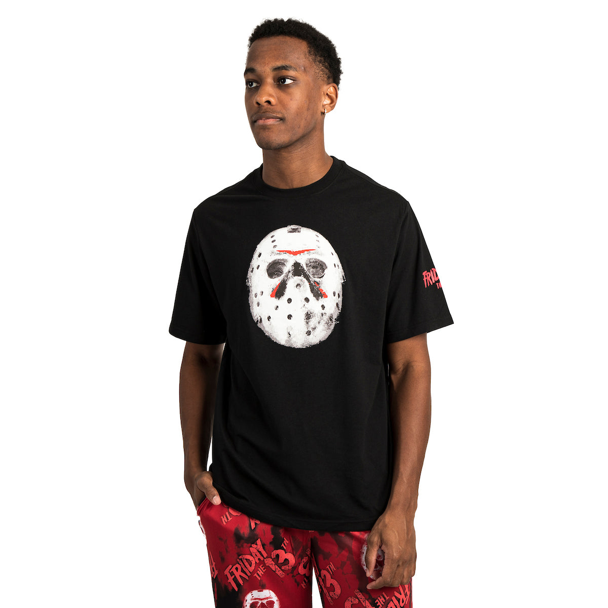 Friday The 13th Jason Mask Men's 2-Pack Pajama Set
