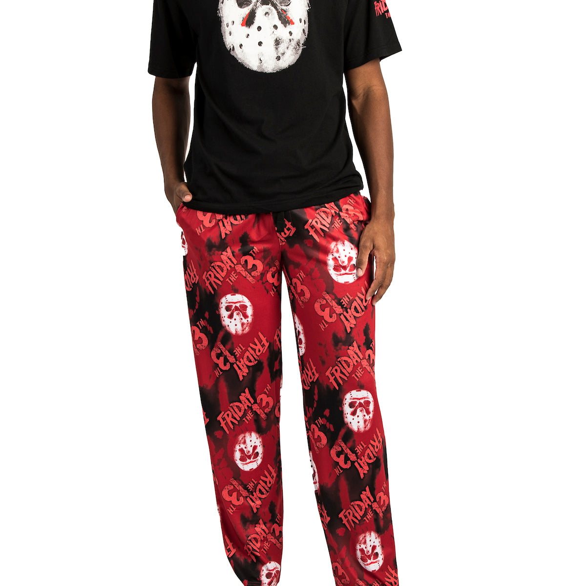 Friday The 13th Jason Mask Men's 2-Pack Pajama Set