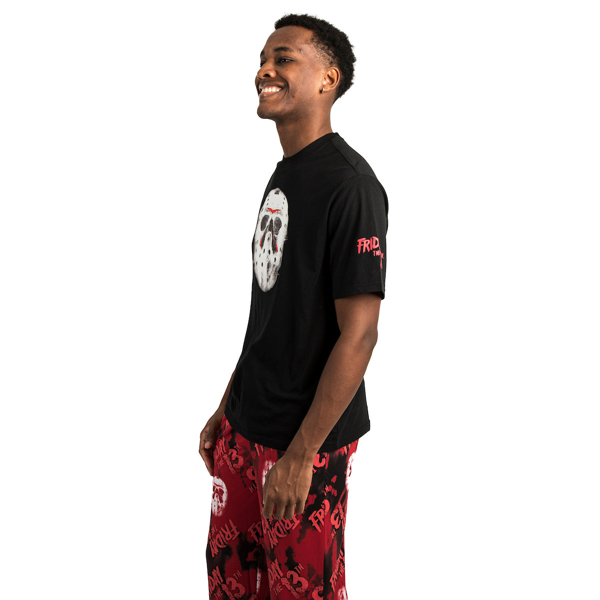 Friday The 13th Jason Mask Men's 2-Pack Pajama Set