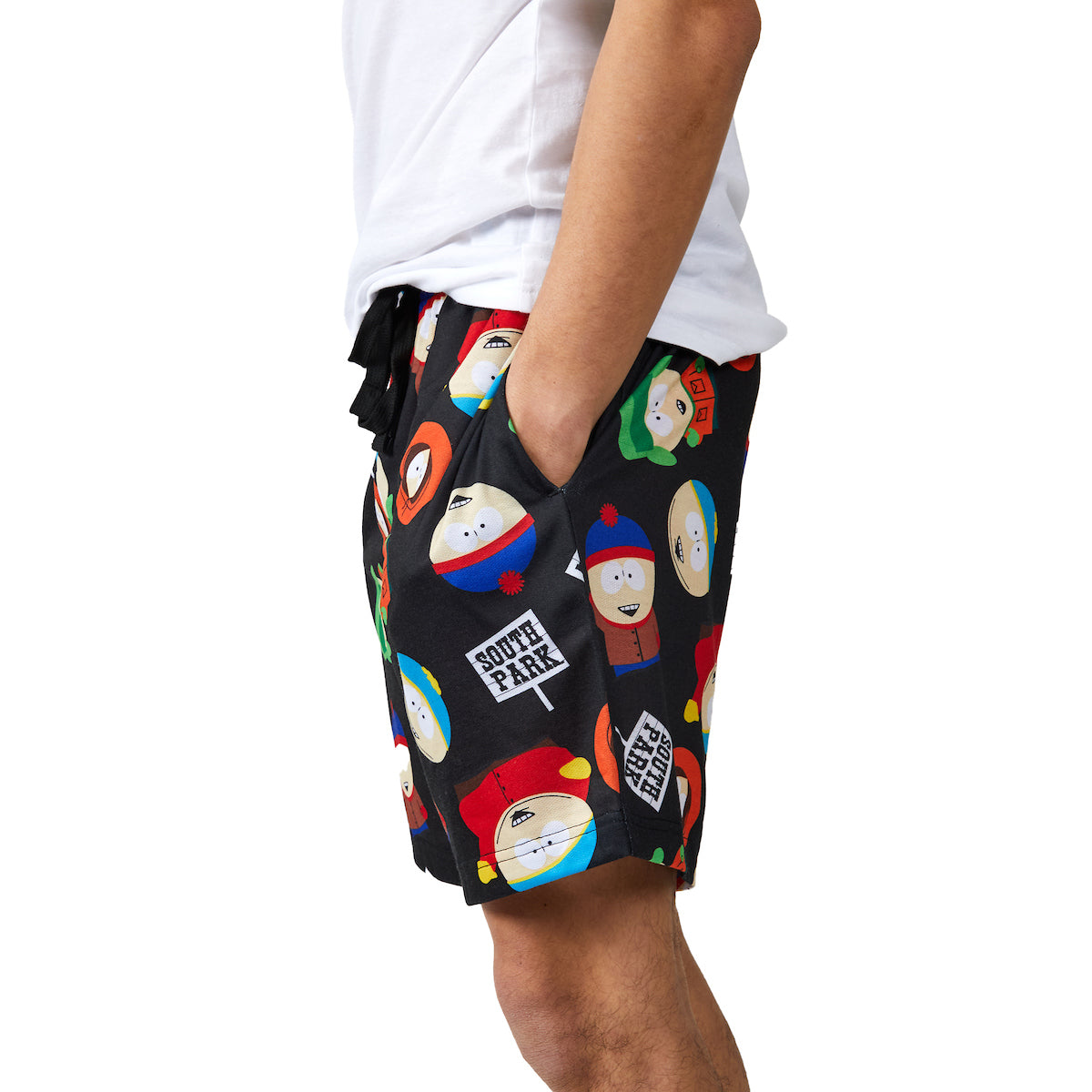 South Park Main Character Grid Men's 2-Pack T-shirt & Lounge Short Sleep Set