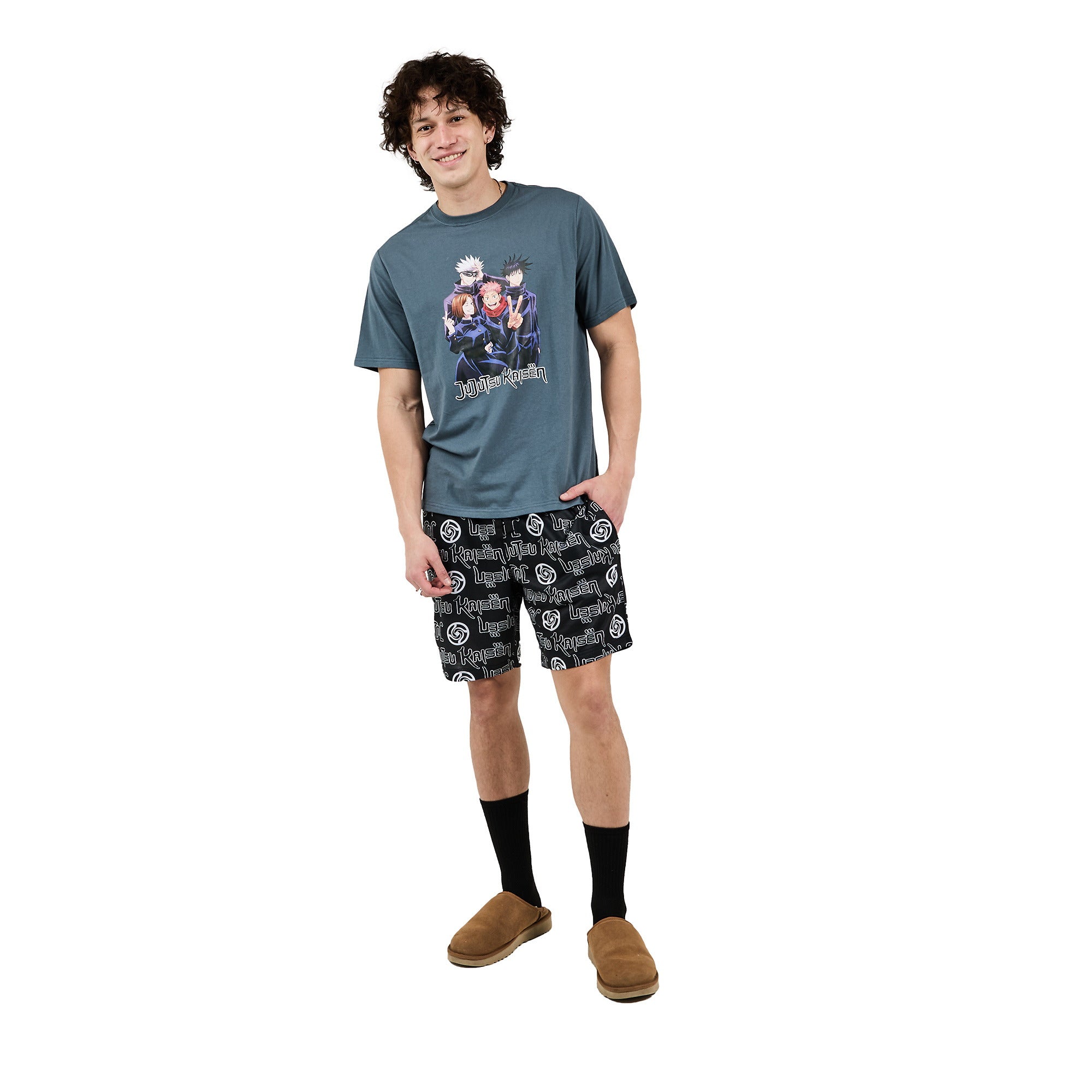 Jujutsu Kaisen Group Shot Men's 2-Pack Pajama Set
