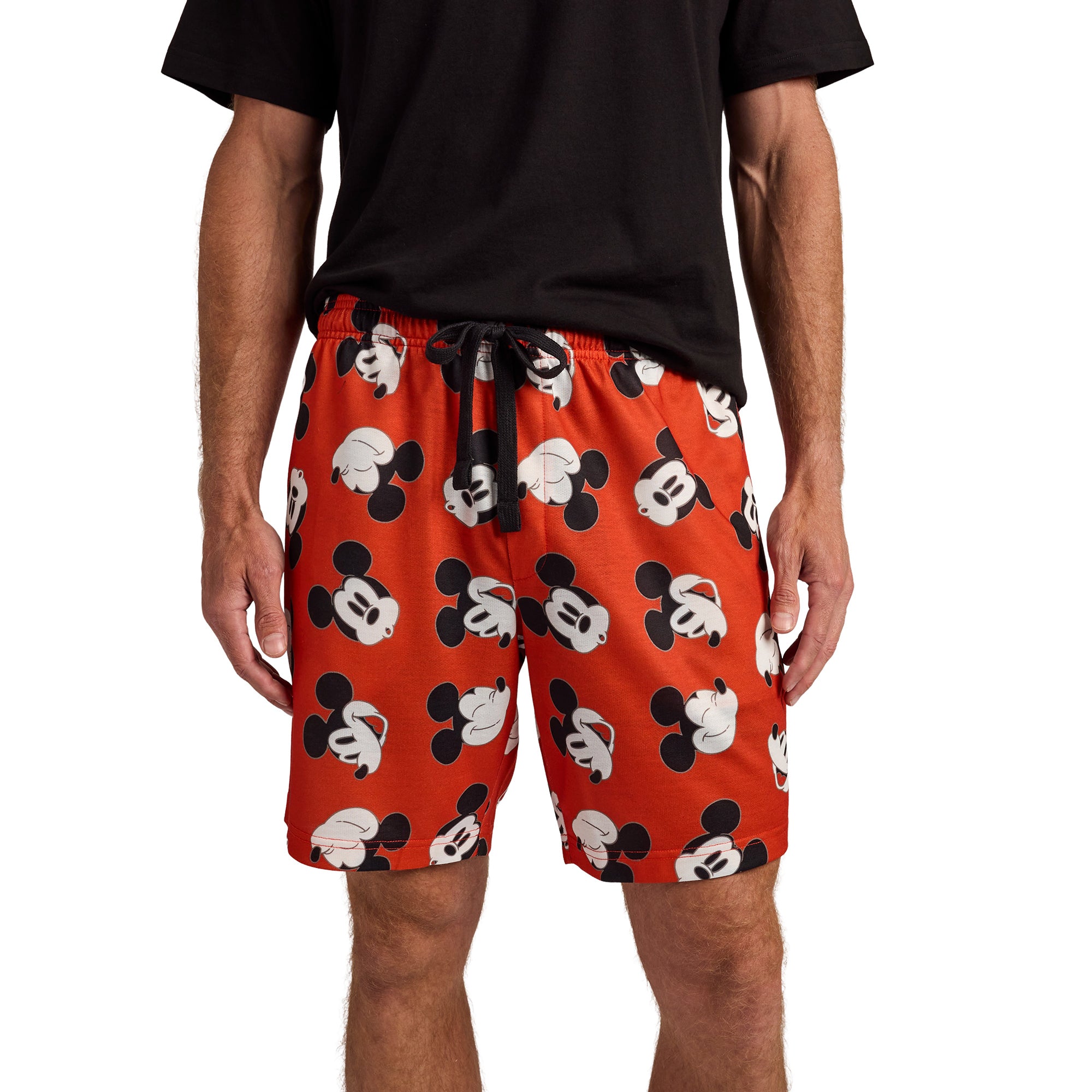 Mickey Mouse Classic Mickey Faces Men’s 2-Pack Pajama Set