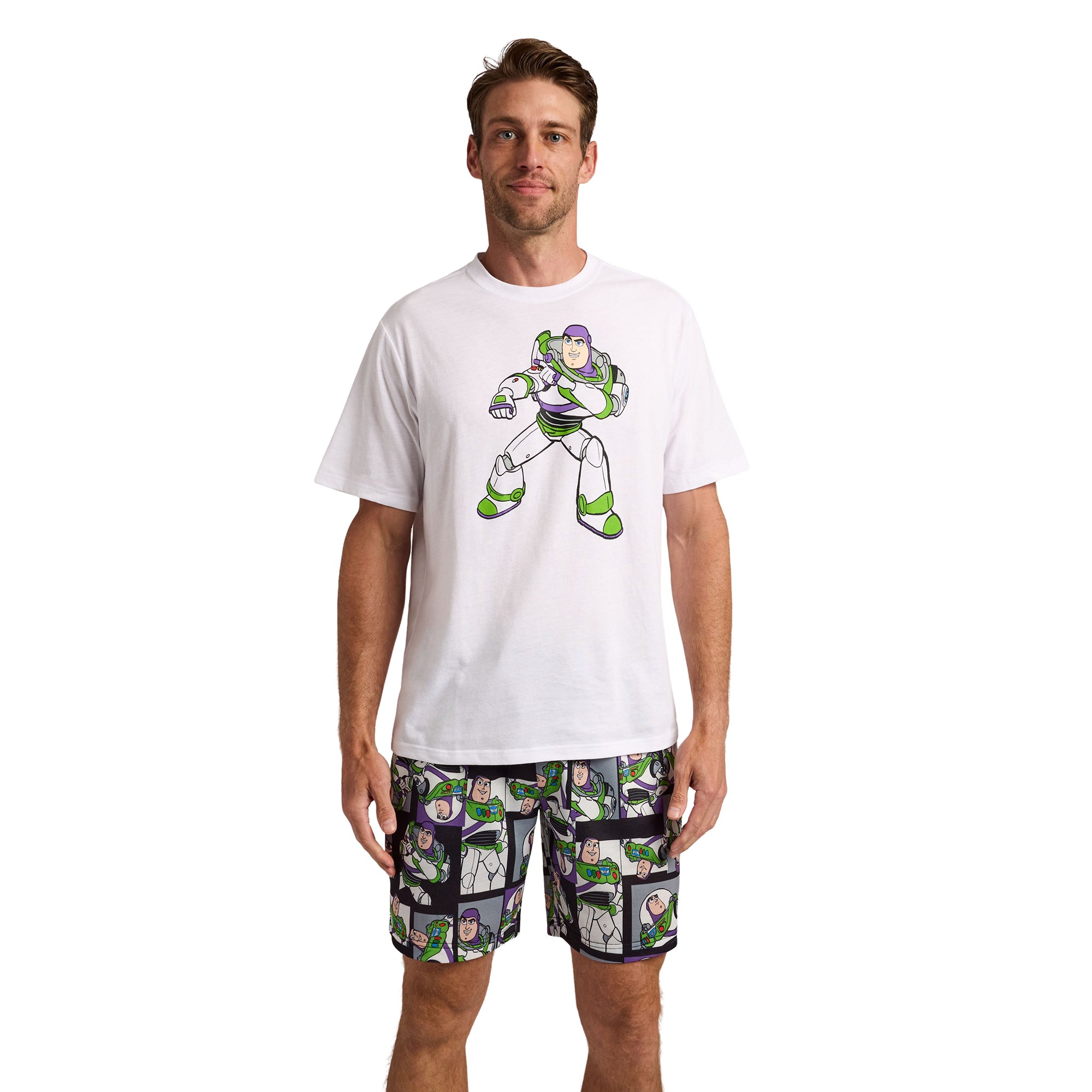 Toy Story Buzz Lightyear Men’s 2-Pack Pajama Set