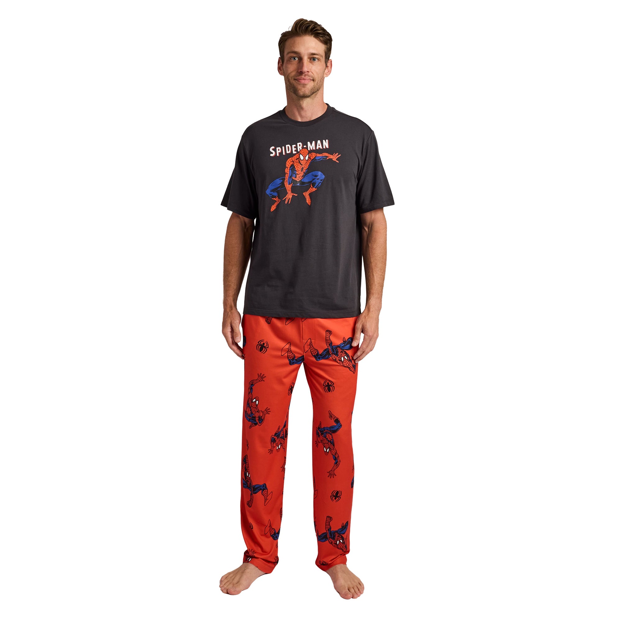 Marvel Comics Presents Spider-Man Men’s 2-Pack Pajama Set