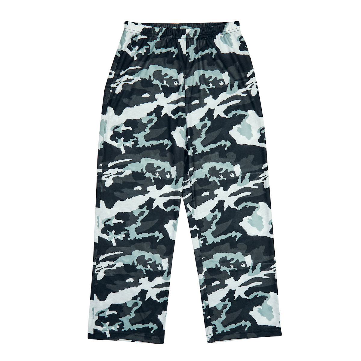 Gray Camo & Gray Plaid 2-Pack Boy's Sleep Pajama Pants