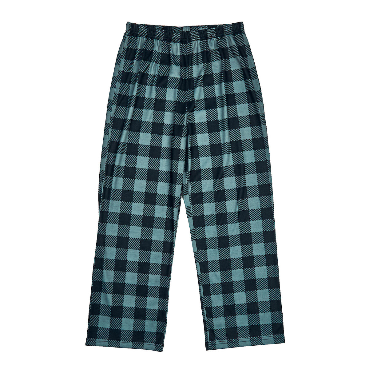 Gray Camo & Gray Plaid 2-Pack Boy's Sleep Pajama Pants