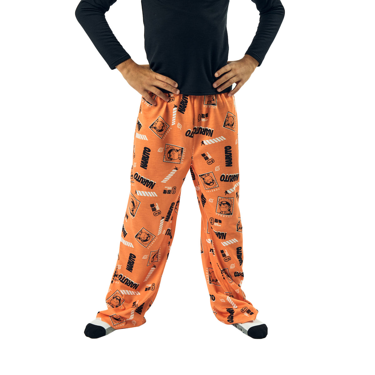 Naruto Main Character & Icons Boy's 2-Pack Sleep Pajama Pants