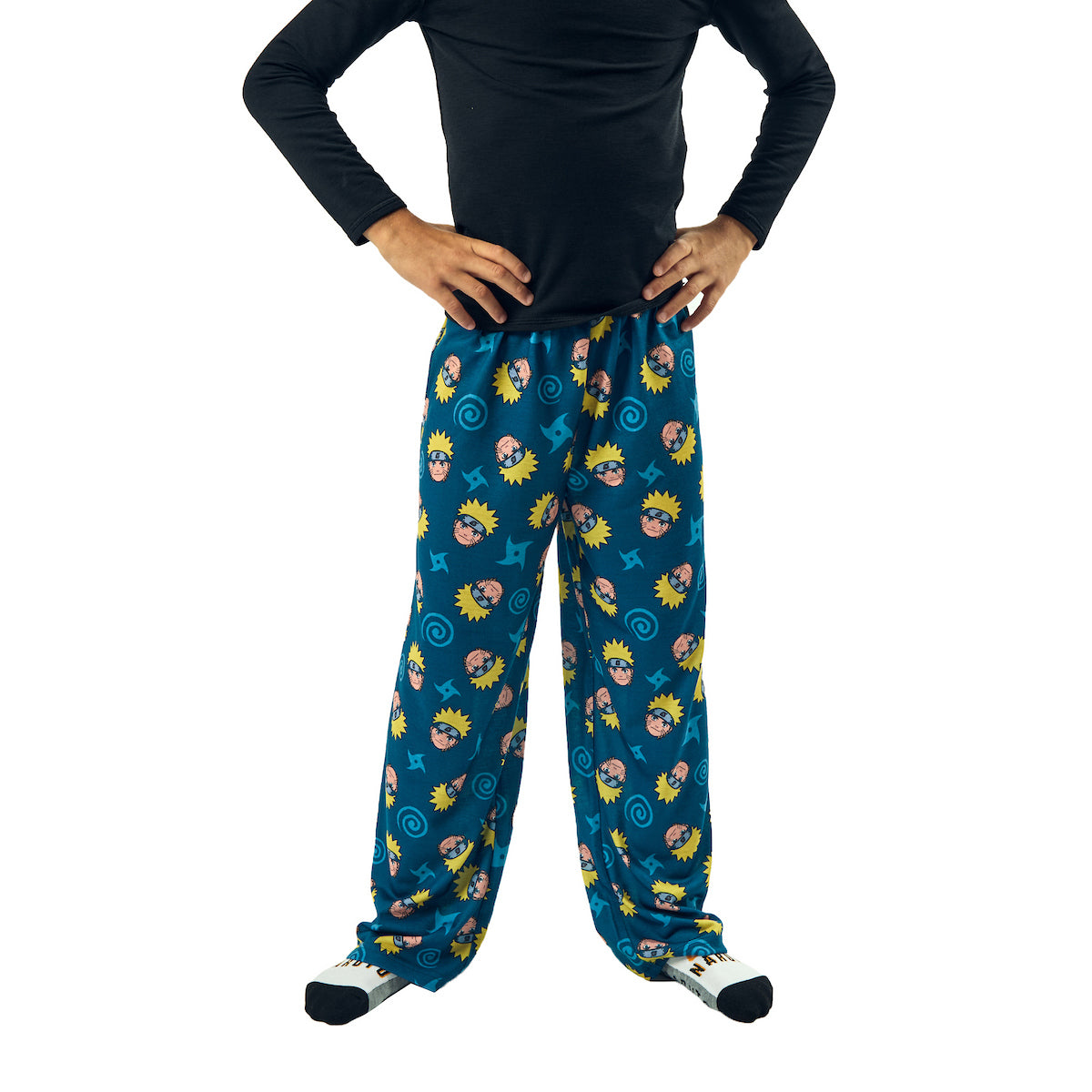 Naruto Main Character & Icons Boy's 2-Pack Sleep Pajama Pants