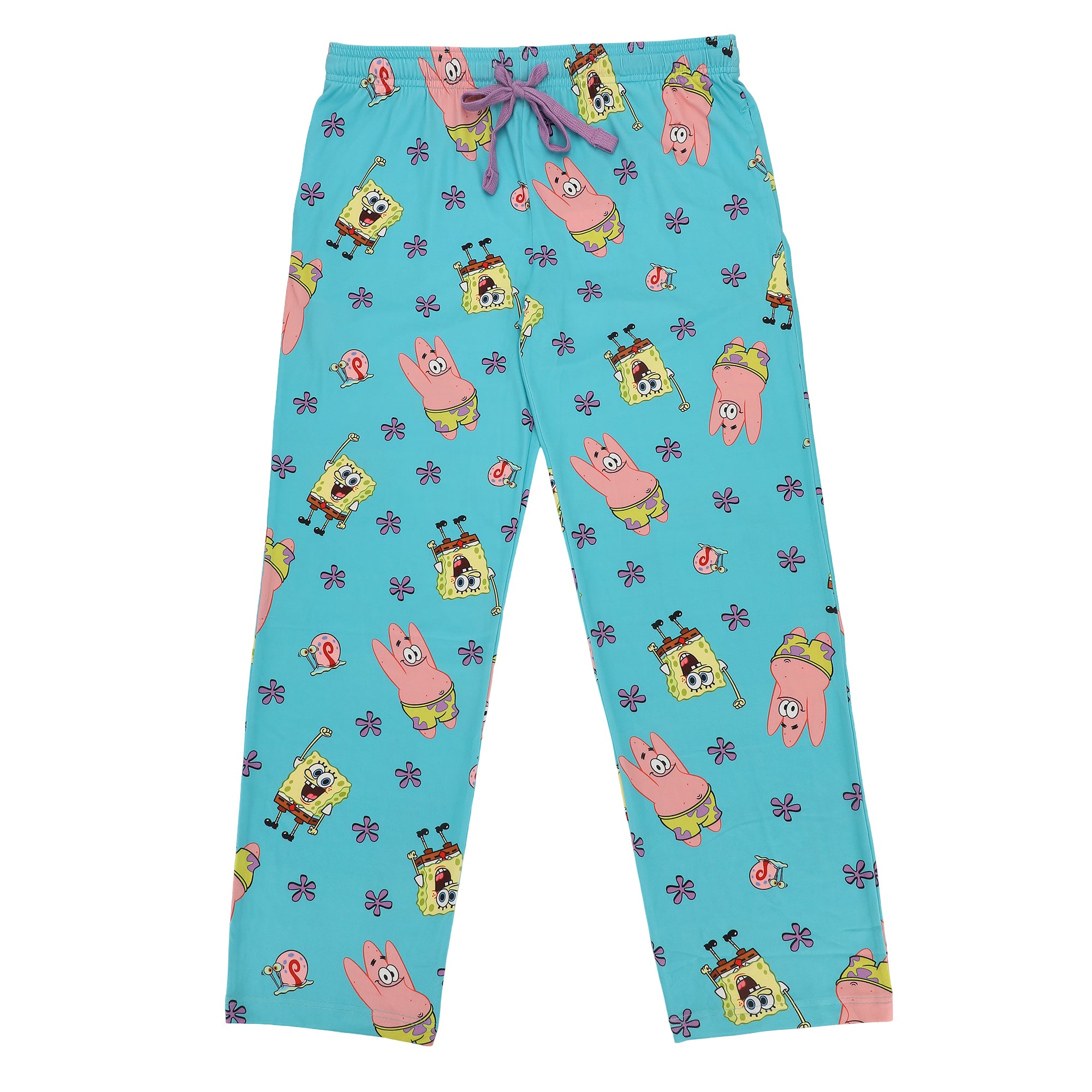 Spongebob Squarepants And Patrick All-Over Print Women's Sleep Pajama Pants