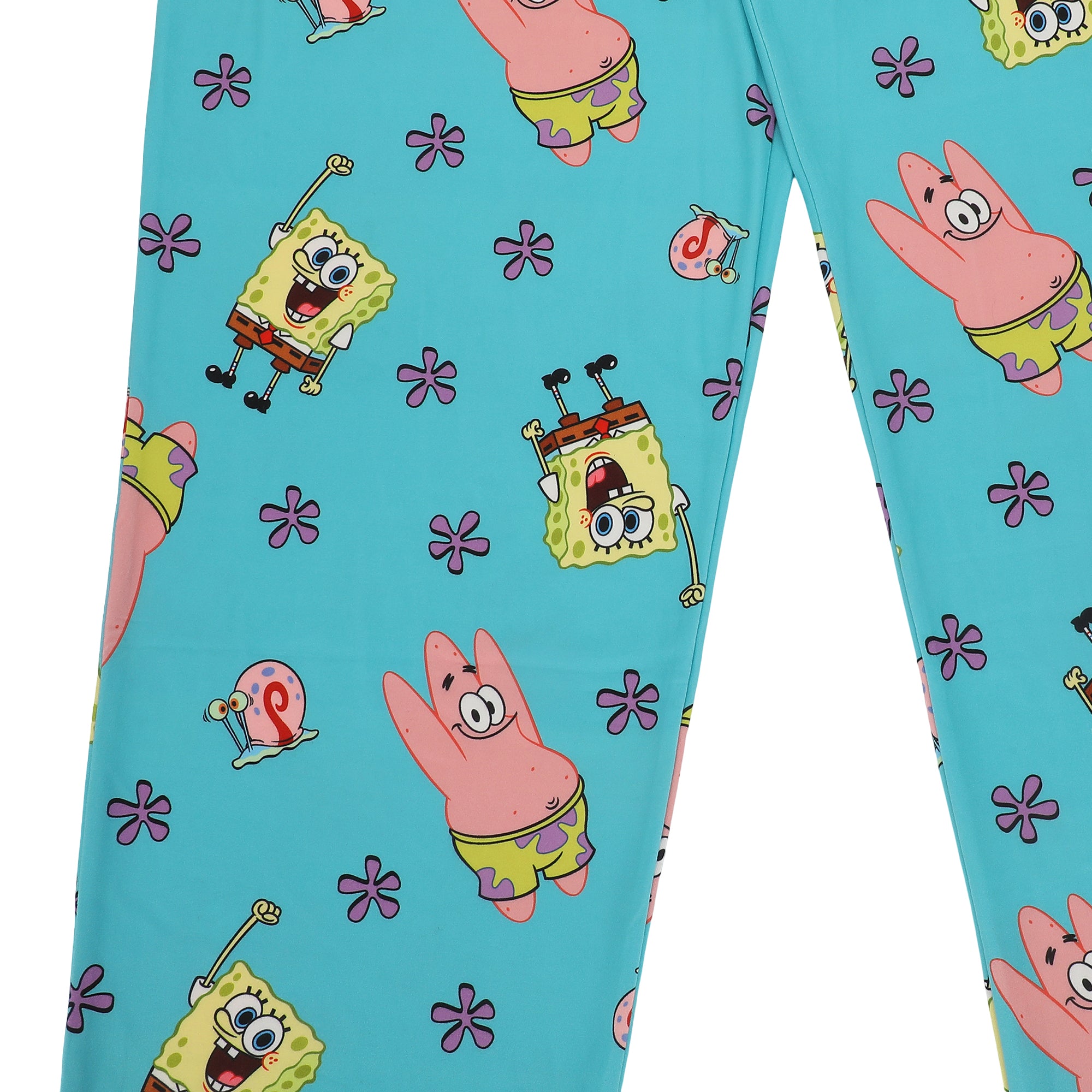Spongebob Squarepants And Patrick All-Over Print Women's Sleep Pajama Pants
