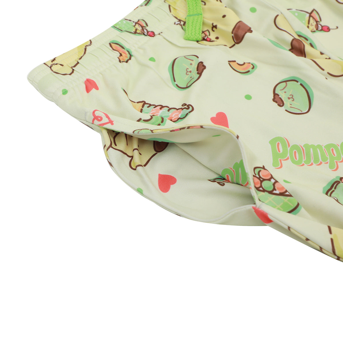 Pompompurin Light Green Adult Womens Sleep Pants