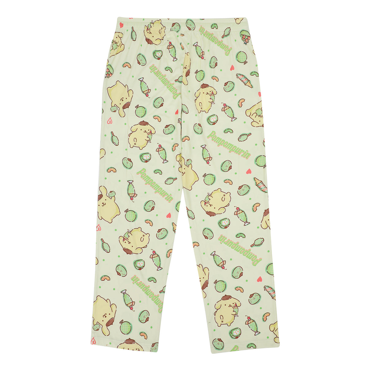 Pompompurin Light Green Adult Womens Sleep Pants