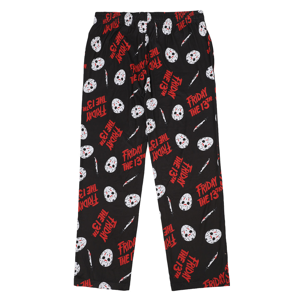 Friday the 13th Black Adult Womens Sleep Pants - Cozy Horror-Themed Sleepwear