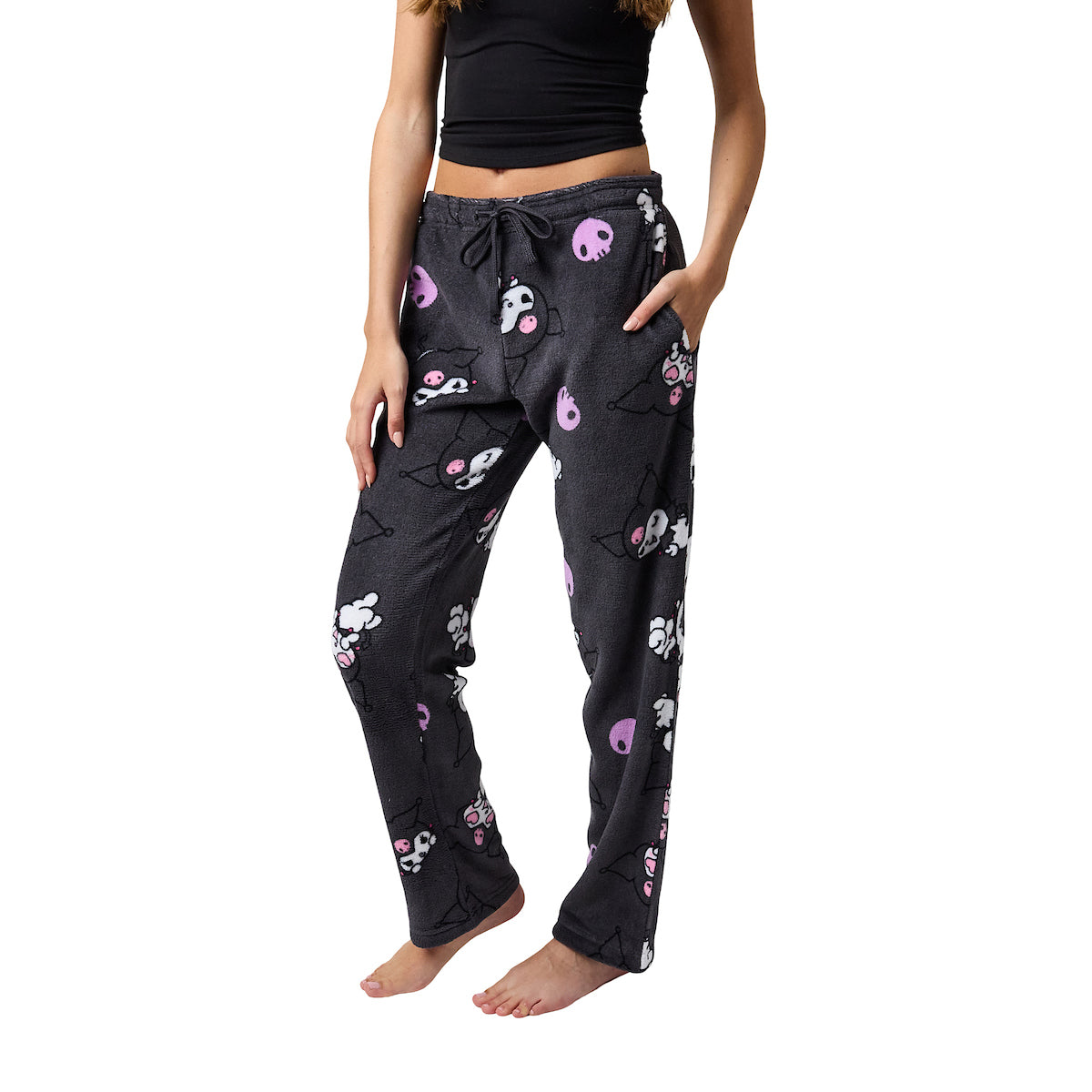Kuromi Plush Women's Pajama Pant