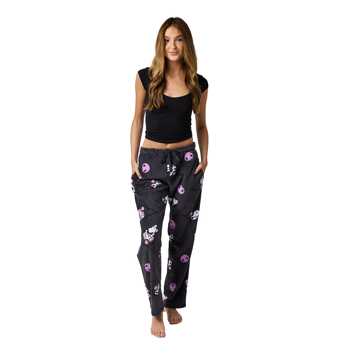Kuromi Plush Women's Pajama Pant