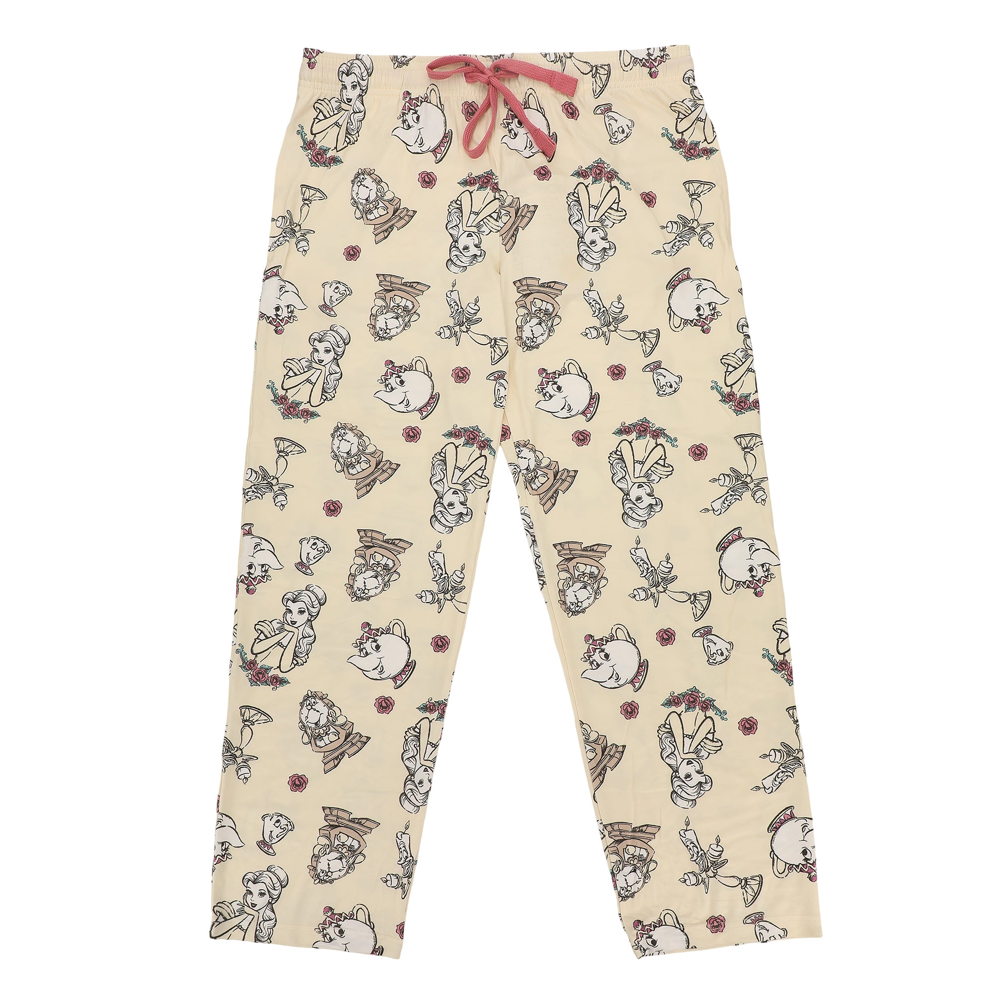 Disney's Beauty & the Beast All-Over Print Women's Sleep Pajama Pants
