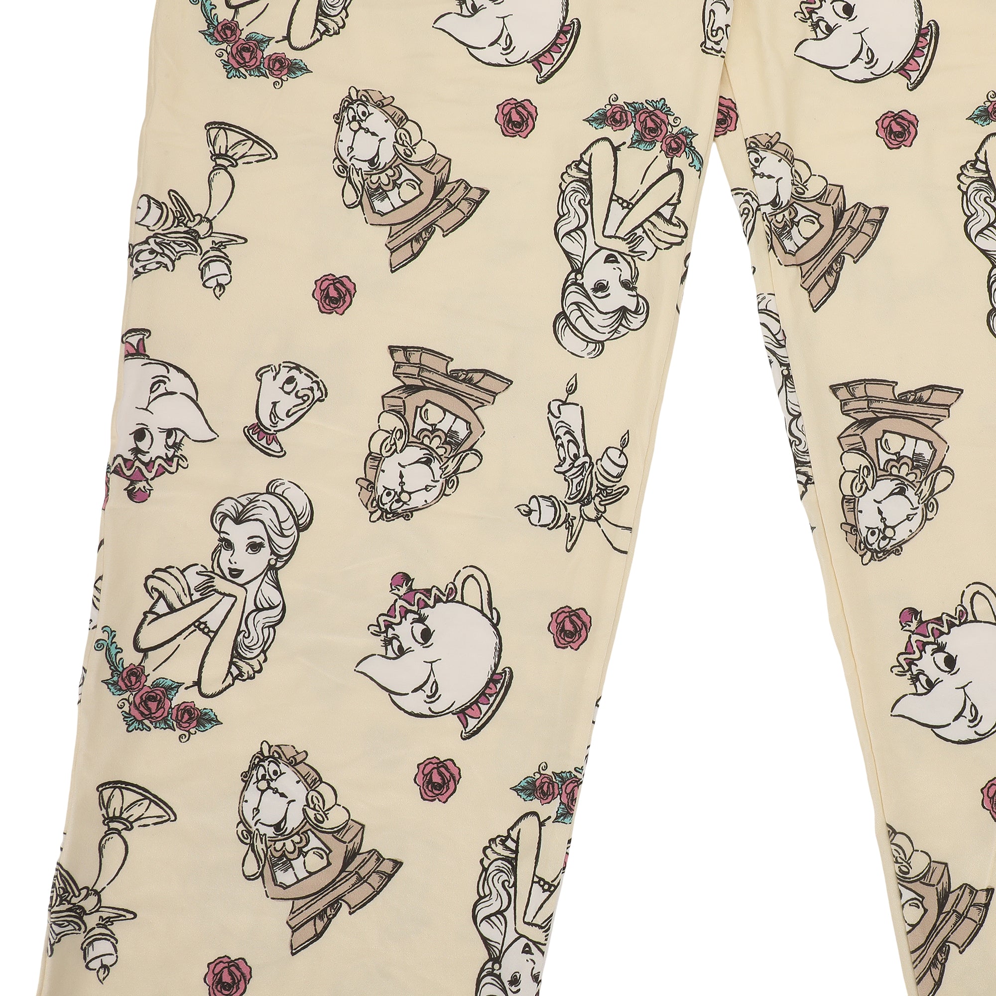 Disney's Beauty & the Beast All-Over Print Women's Sleep Pajama Pants