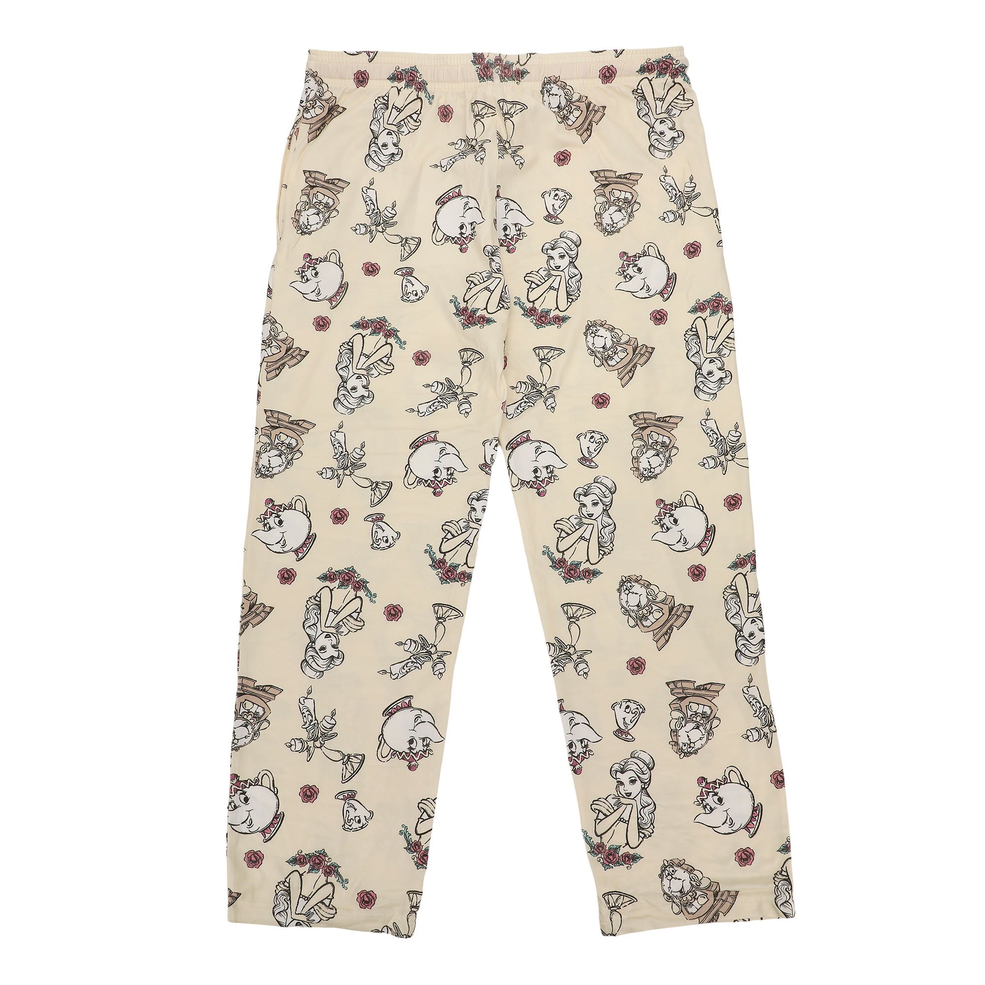 Disney's Beauty & the Beast All-Over Print Women's Sleep Pajama Pants