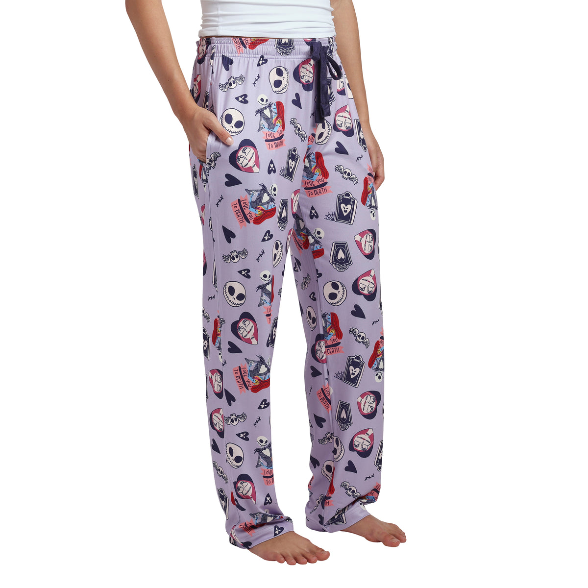 Nightmare Before Christmas All-Over Print Women's Sleep Pajama Pants
