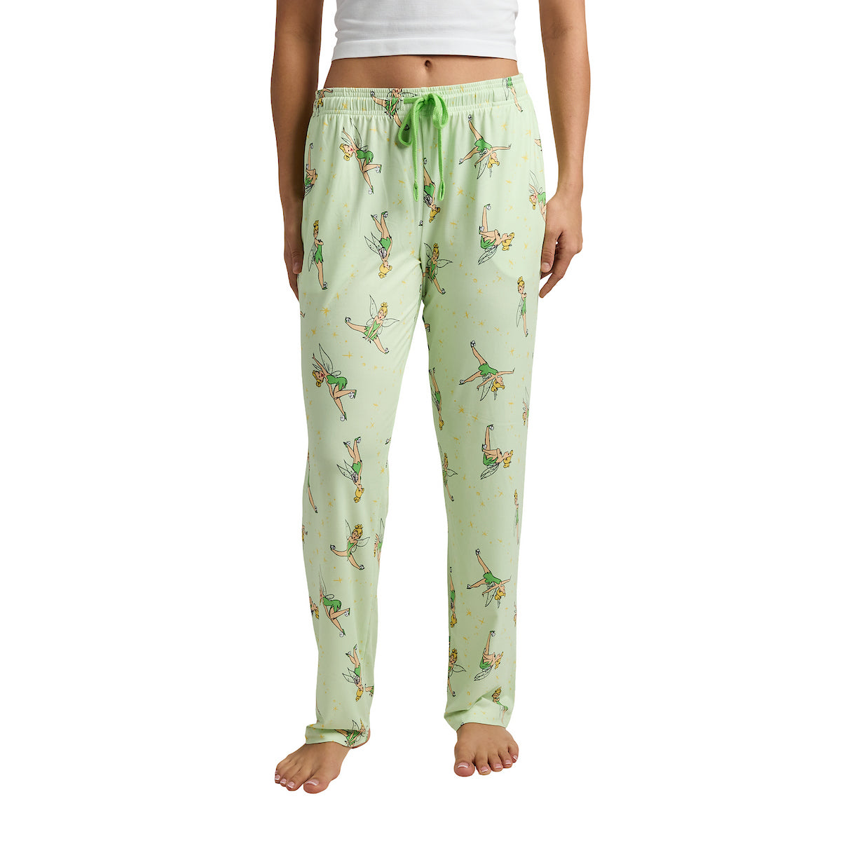 Disney's Tinker Bell All-Over Print Women's Sleep Pajama Pants