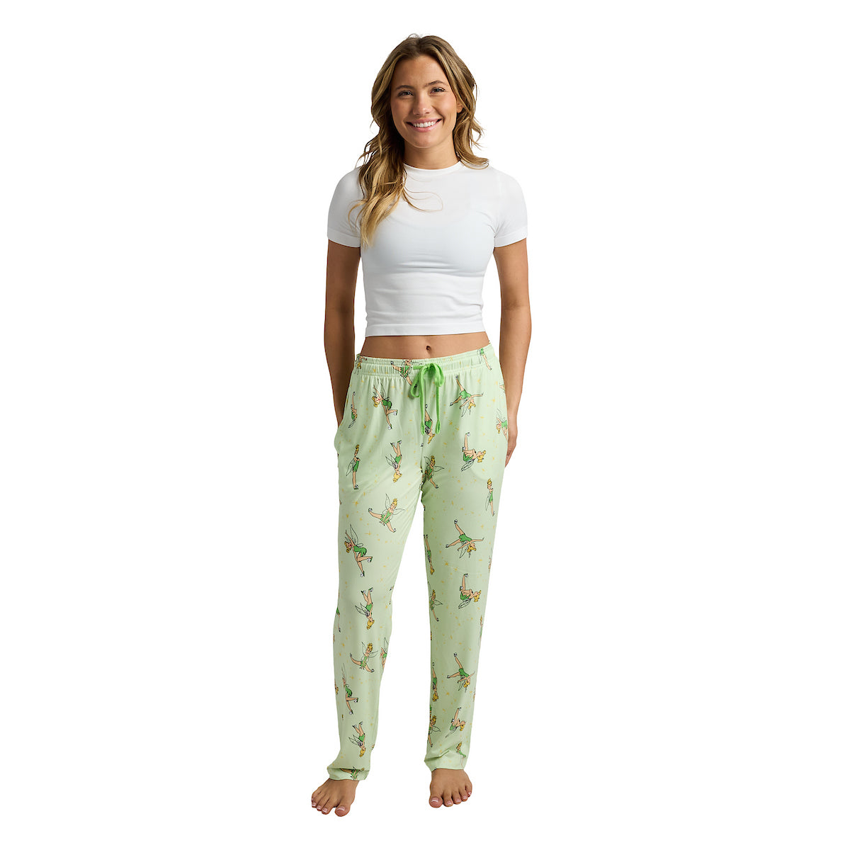 Disney's Tinker Bell All-Over Print Women's Sleep Pajama Pants