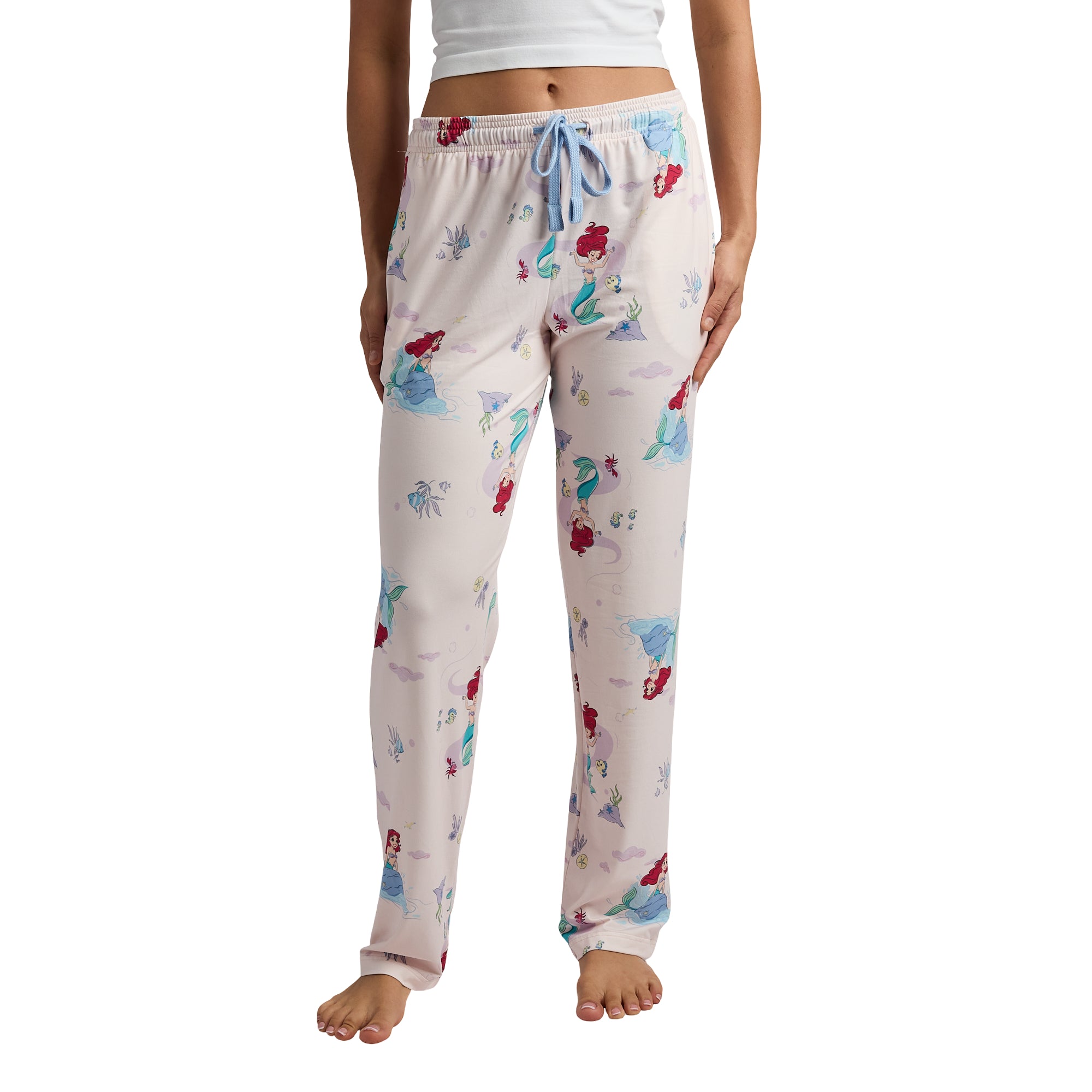 Disney's The Little Mermaid Ariel All-Over Print Women's Sleep Pajama Pants