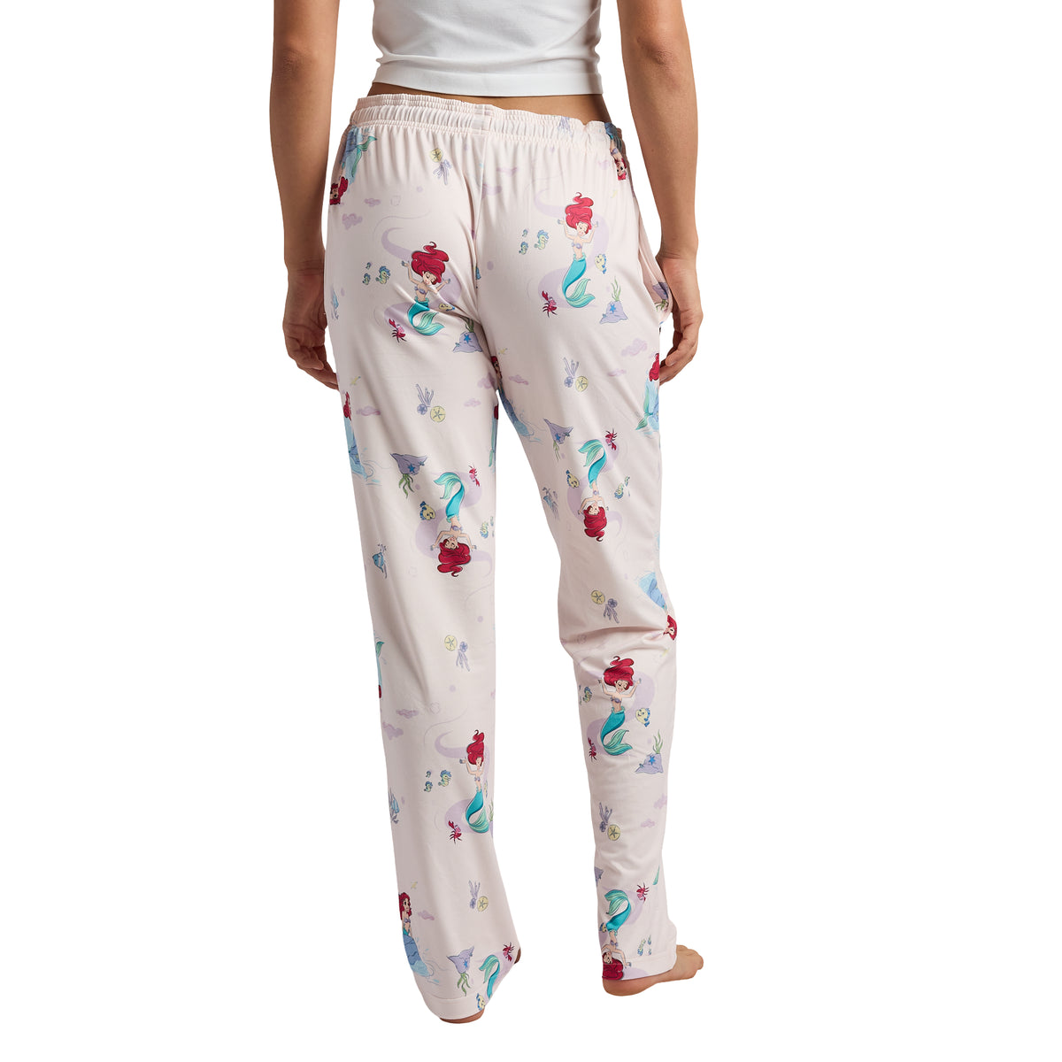 Disney's The Little Mermaid Ariel All-Over Print Women's Sleep Pajama Pants