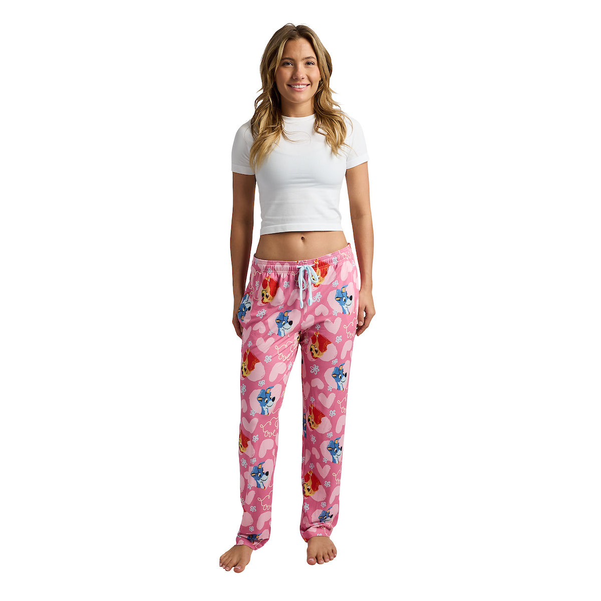 Disney's The Lady and the Tramp All-Over Print Women's Sleep Pajama Pants