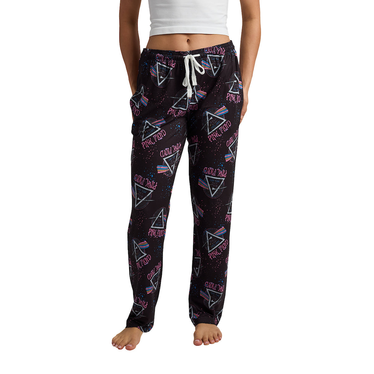 Pink Floyd The Dark Side Of The Moon All-Over Print Women's Sleep Pajama Pants