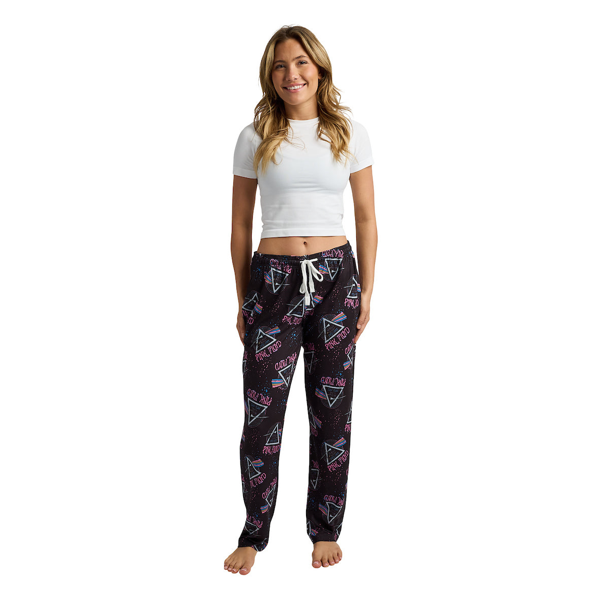 Pink Floyd The Dark Side Of The Moon All-Over Print Women's Sleep Pajama Pants