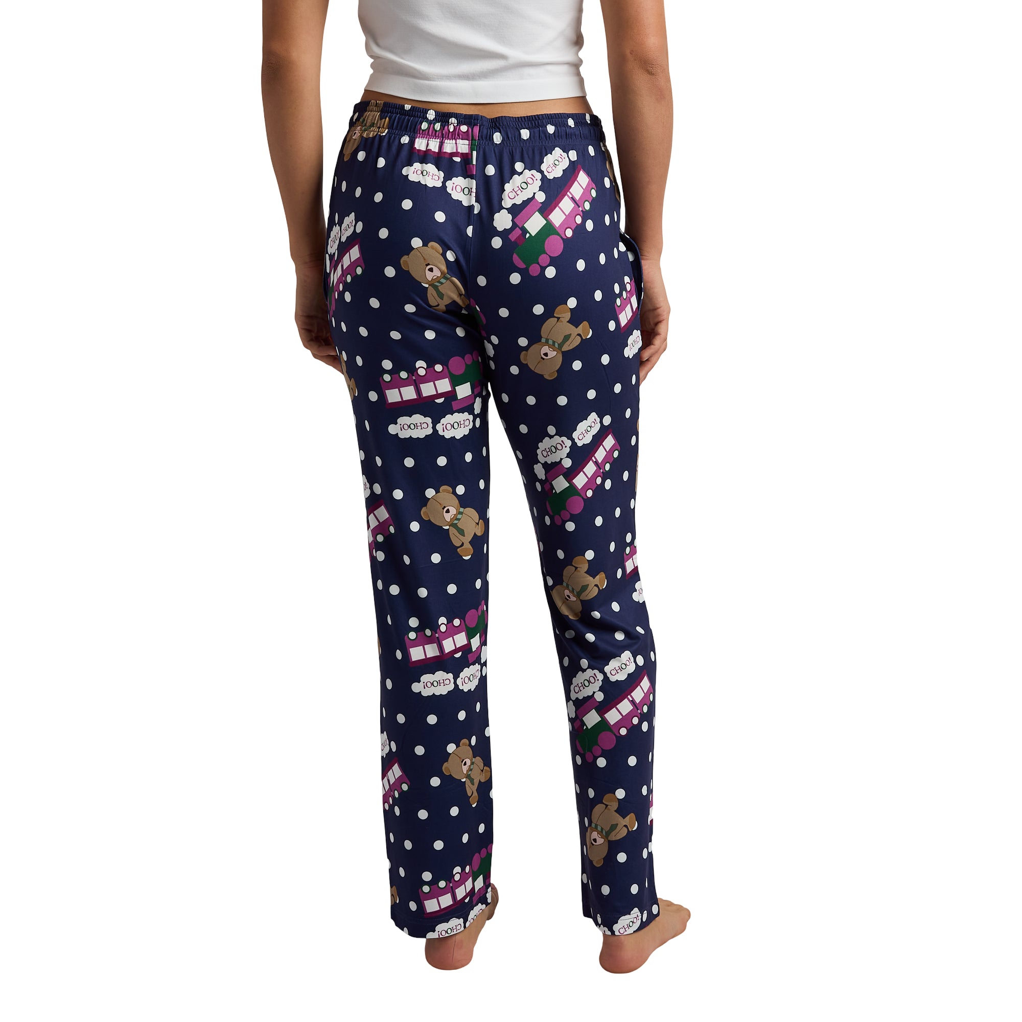Kpop Demon Hunters Rumi's Choo Choo Train Women's Sleep Pajama Pants