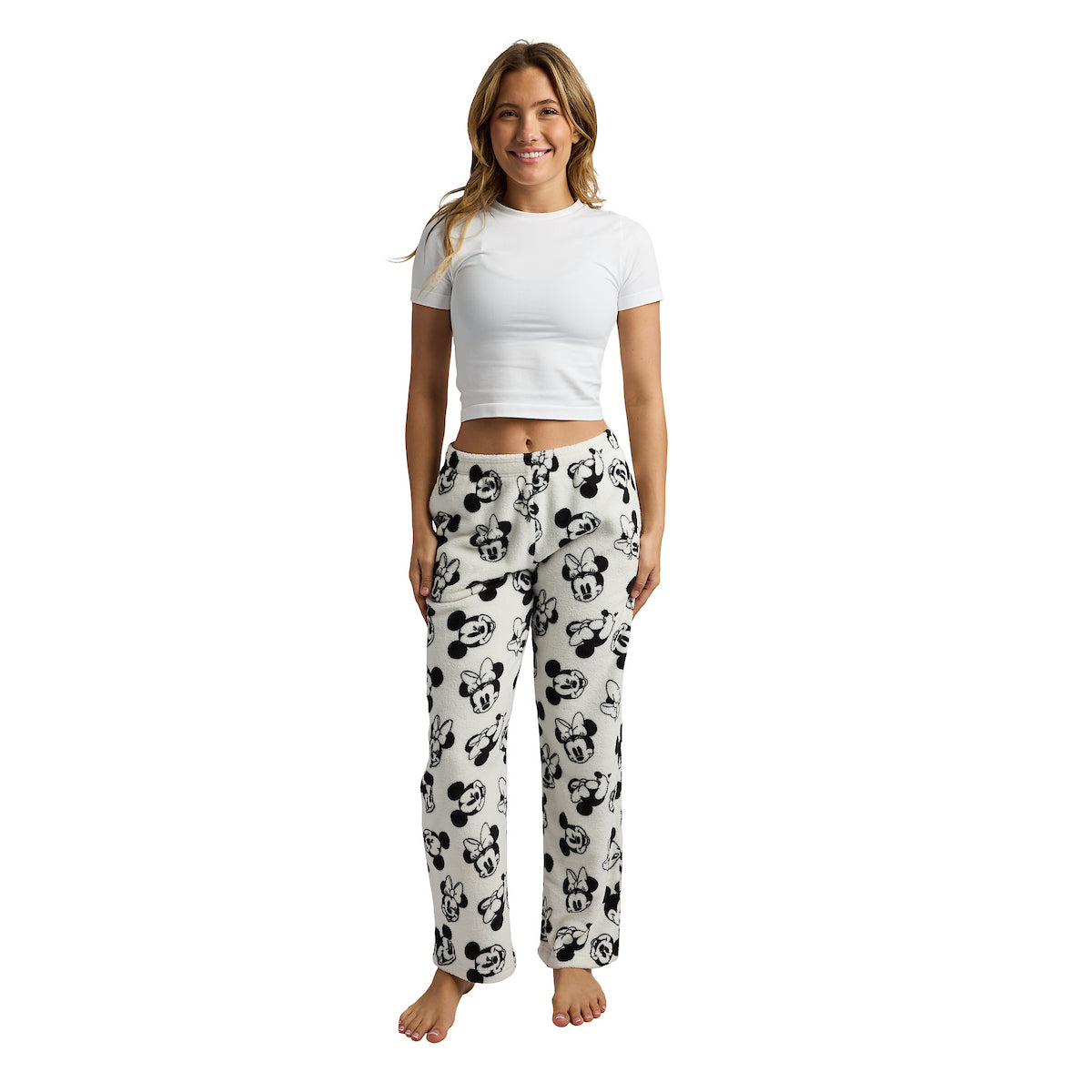 Disney's Mickey and Minnie Classic All-Over Print Women's Sleep Pajama Pants