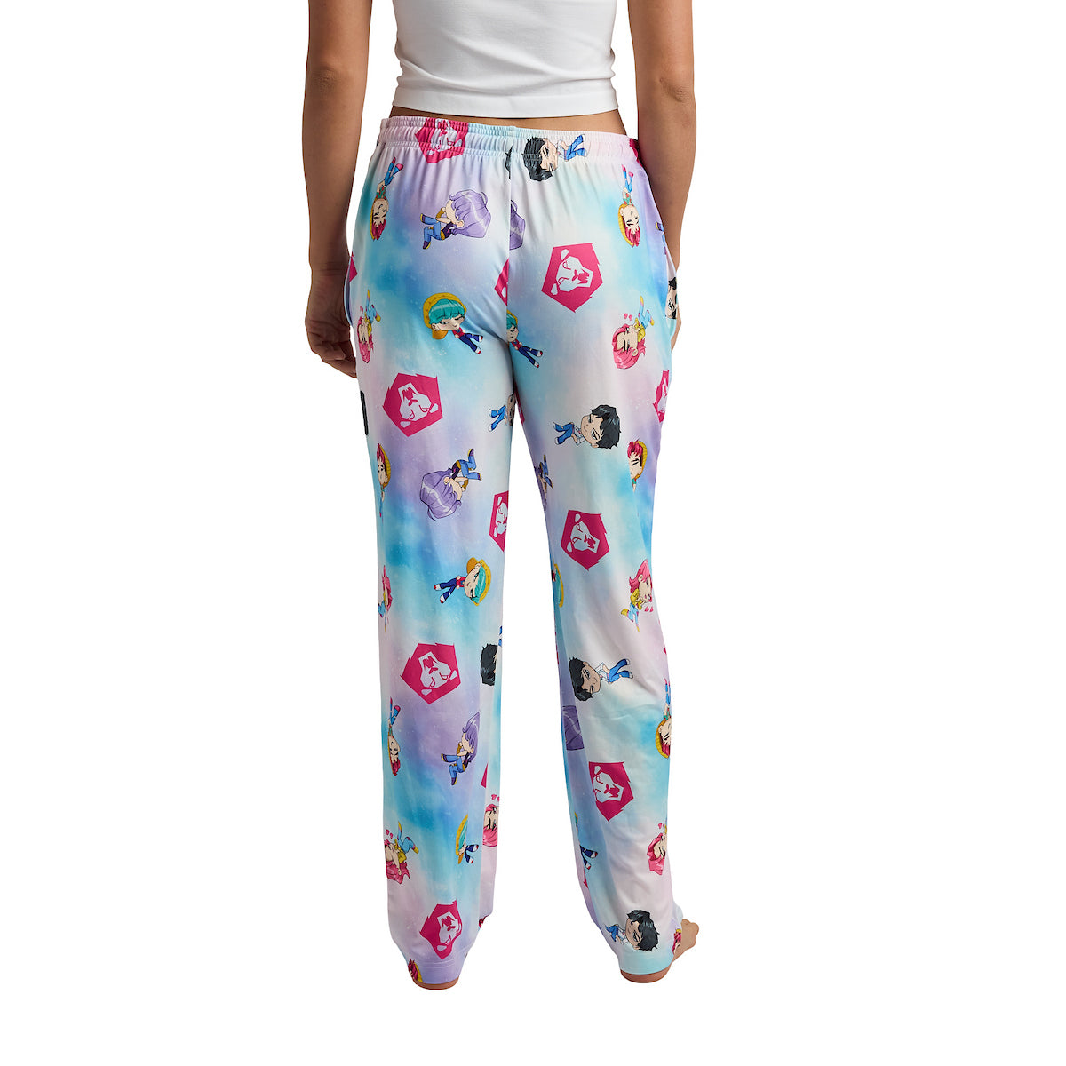 Kpop Demon Hunters Kawaii Huntr/x All-Over Print Women's Sleep Pajama Pants