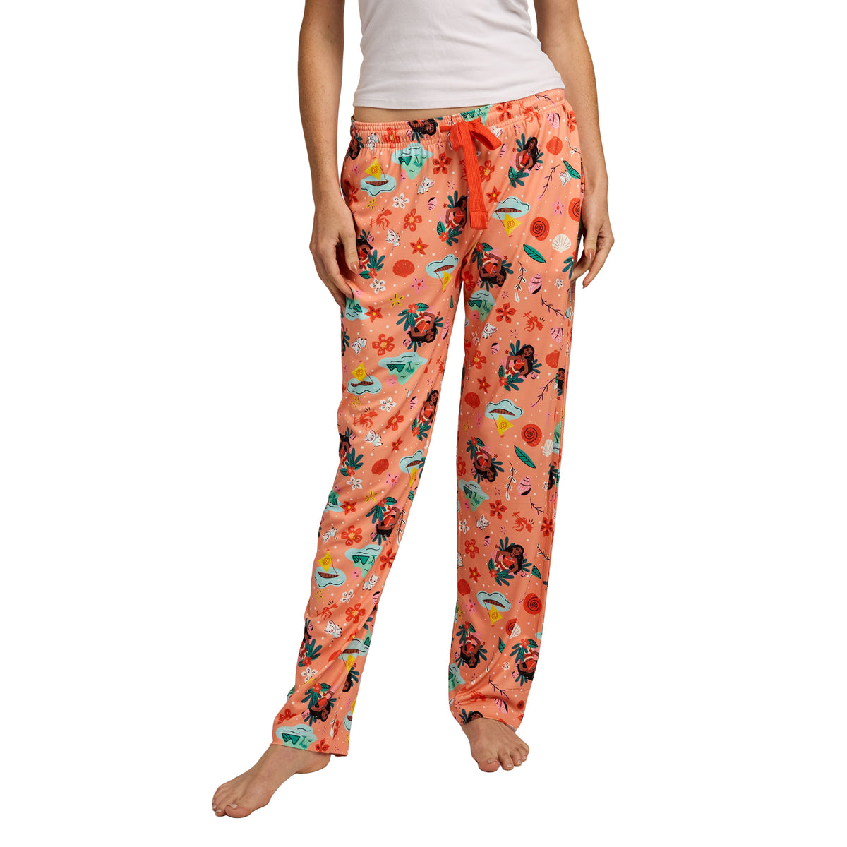 Disney Moana Favorite Characters All-Over Print Women's Sleep Pajama Pants