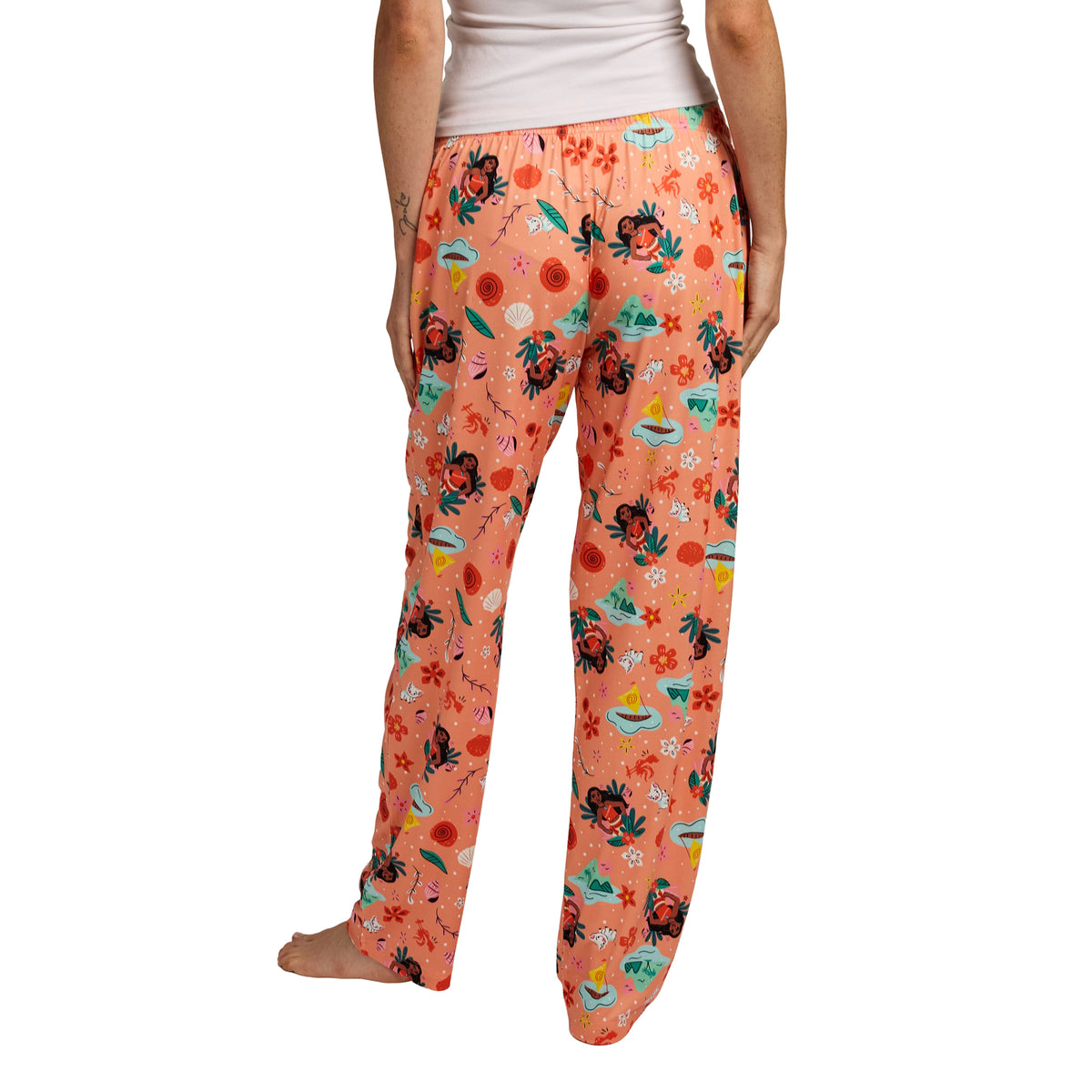 Disney Moana Favorite Characters All-Over Print Women's Sleep Pajama Pants