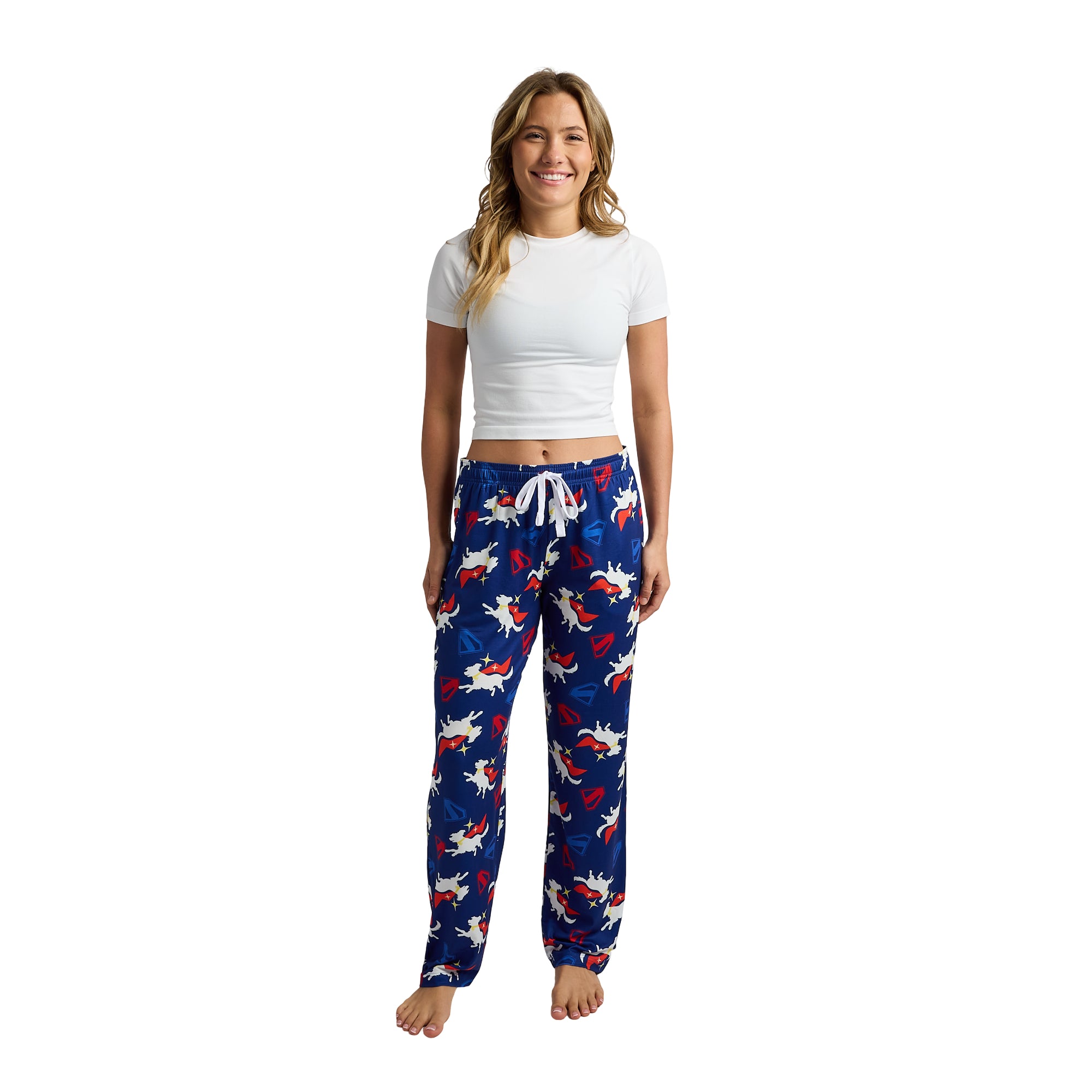 Supergirl Movie (2026) Super Krypto All-Over Print Women’s Sleep Pajama Pants