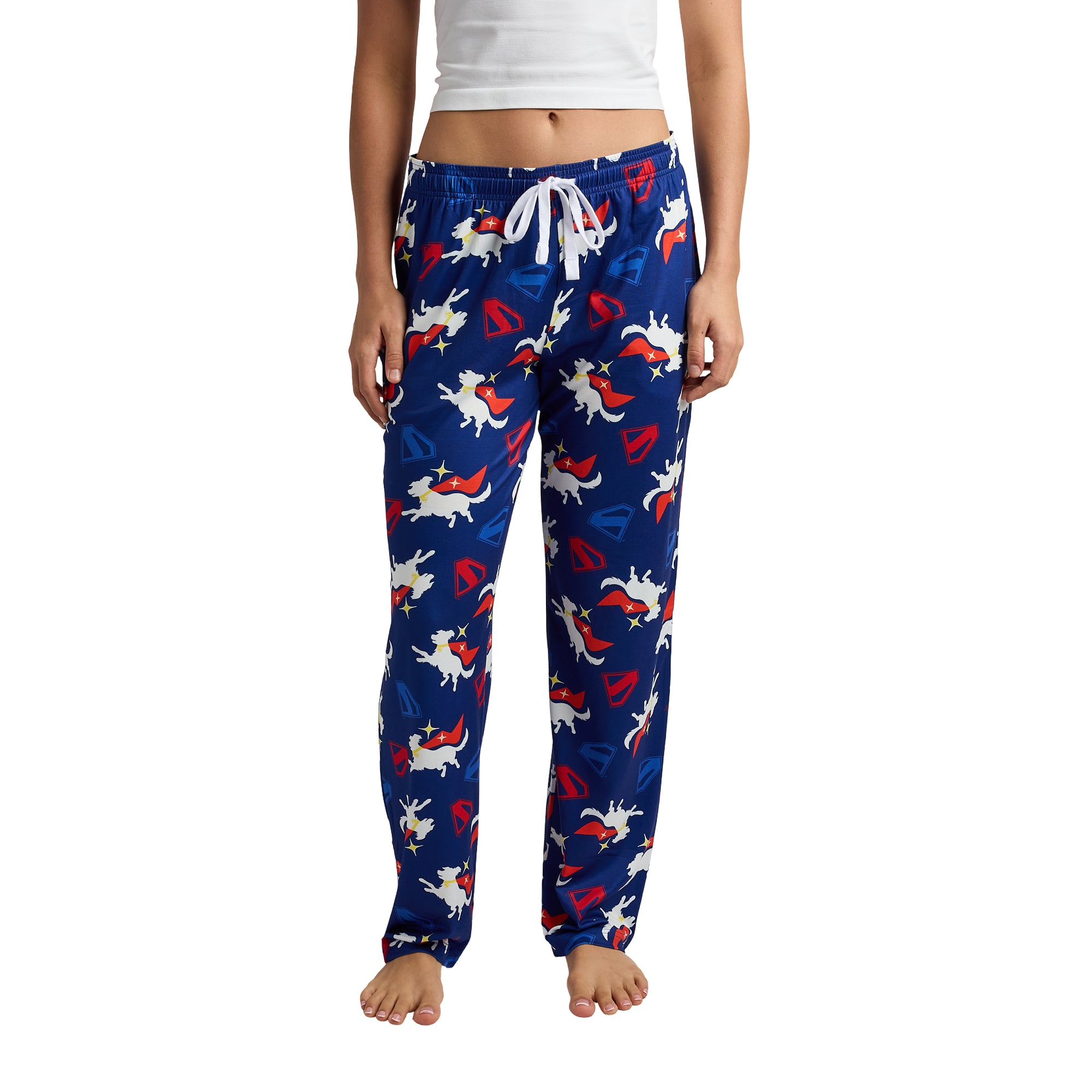 Supergirl Movie (2026) Super Krypto All-Over Print Women's Sleep Pajama Pants