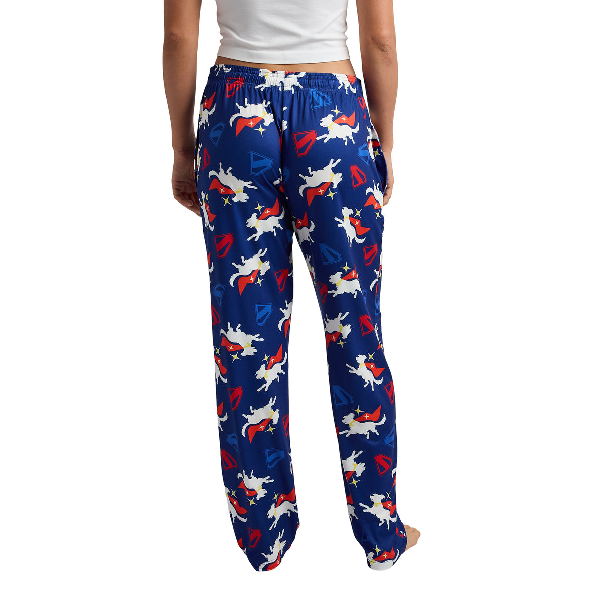 Supergirl Movie (2026) Super Krypto All-Over Print Women's Sleep Pajama Pants