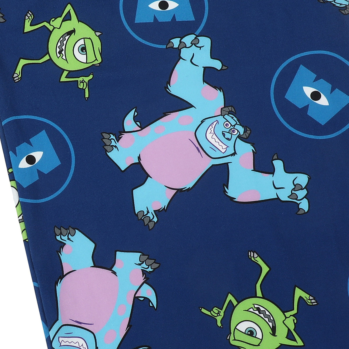 Monsters Inc. Sully and Mike Wazowski All-Over Print Women's Sleep Pajama Pants