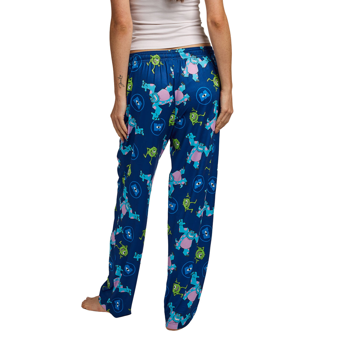 Monsters Inc. Sully and Mike Wazowski All-Over Print Women's Sleep Pajama Pants