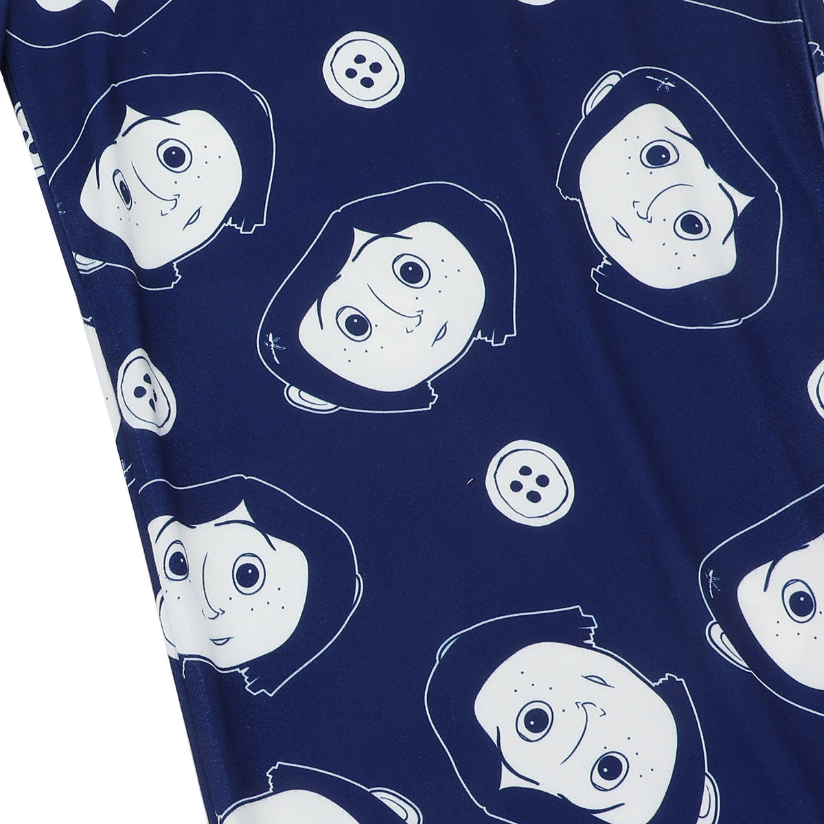 Coraline Character All-Over Print Women's Sleep Pajama Pants