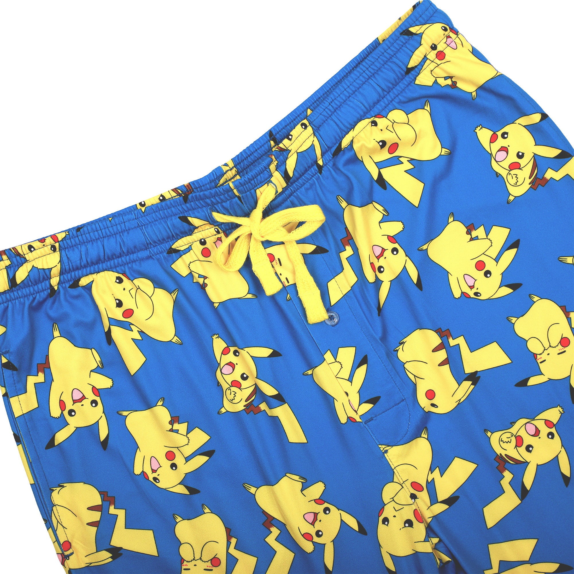 Pokemon Happy Pikachu Men's Blue Sleep Pajama Pants