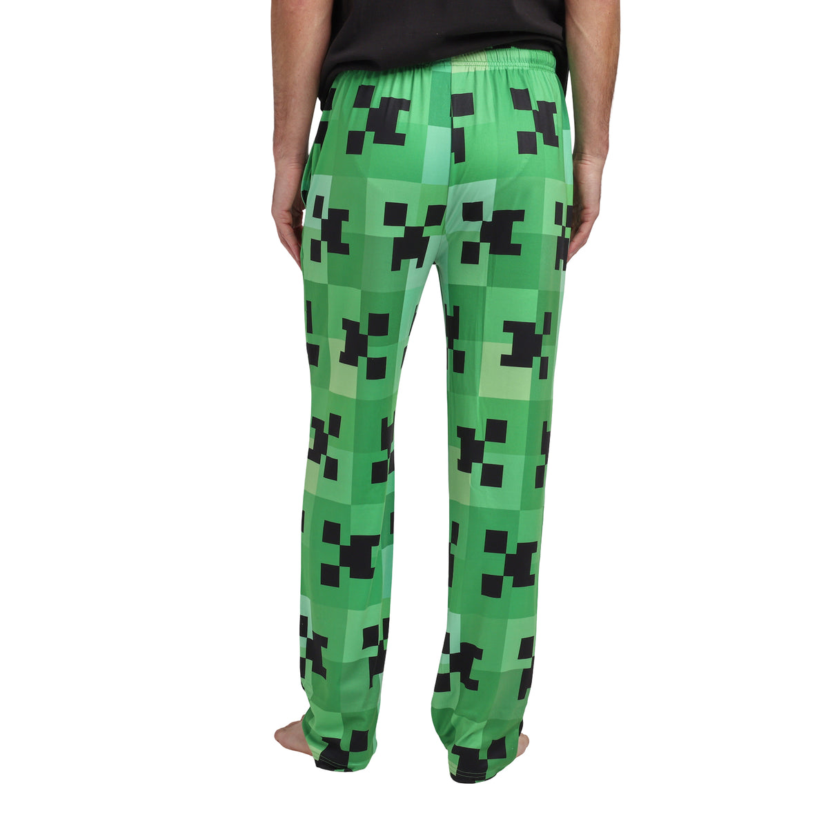 Minecraft Creeper All-Over Print Men's Sleep Pajama Pants