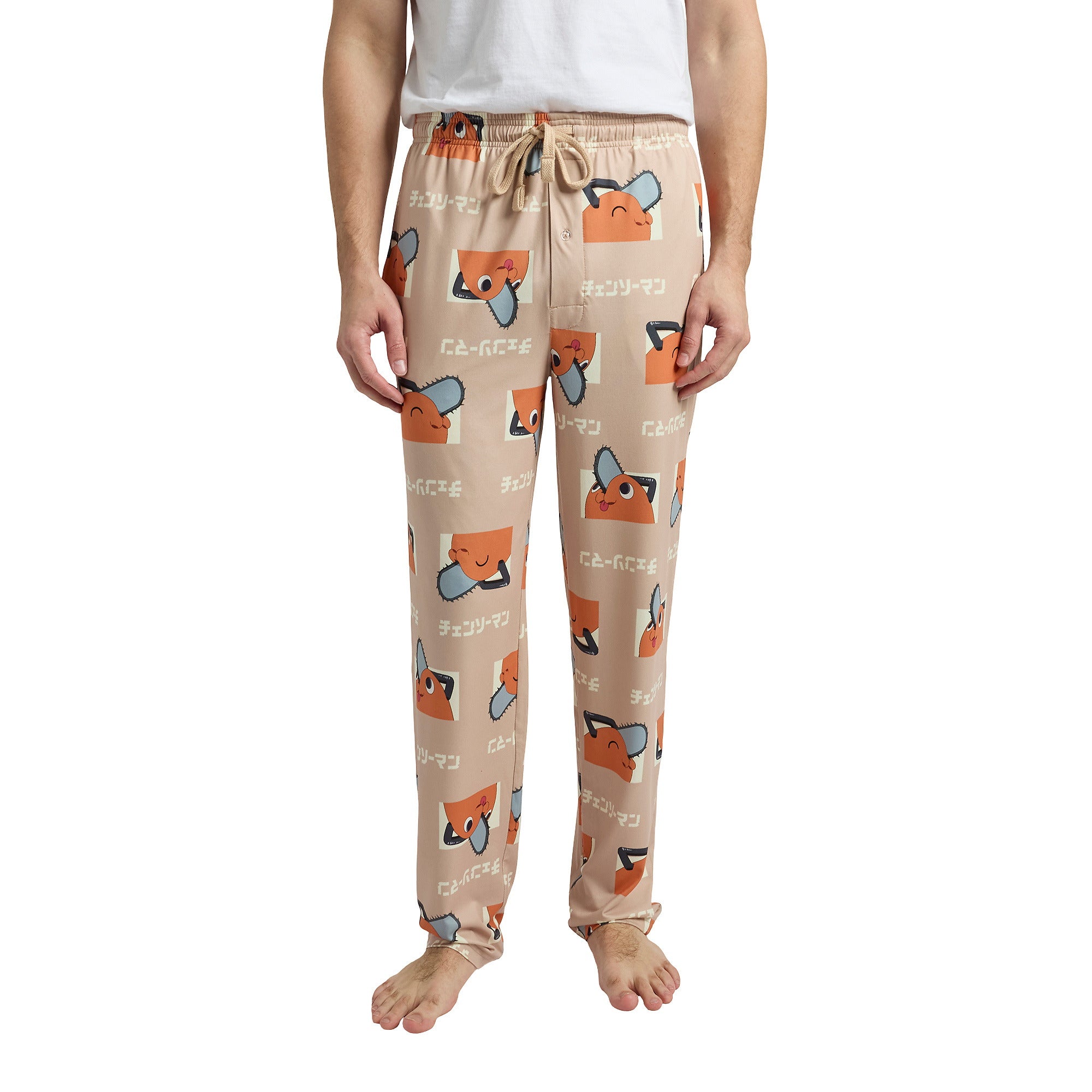 Chainsaw Man Pochita All-Over Print Men's Sleep Pajama Pants