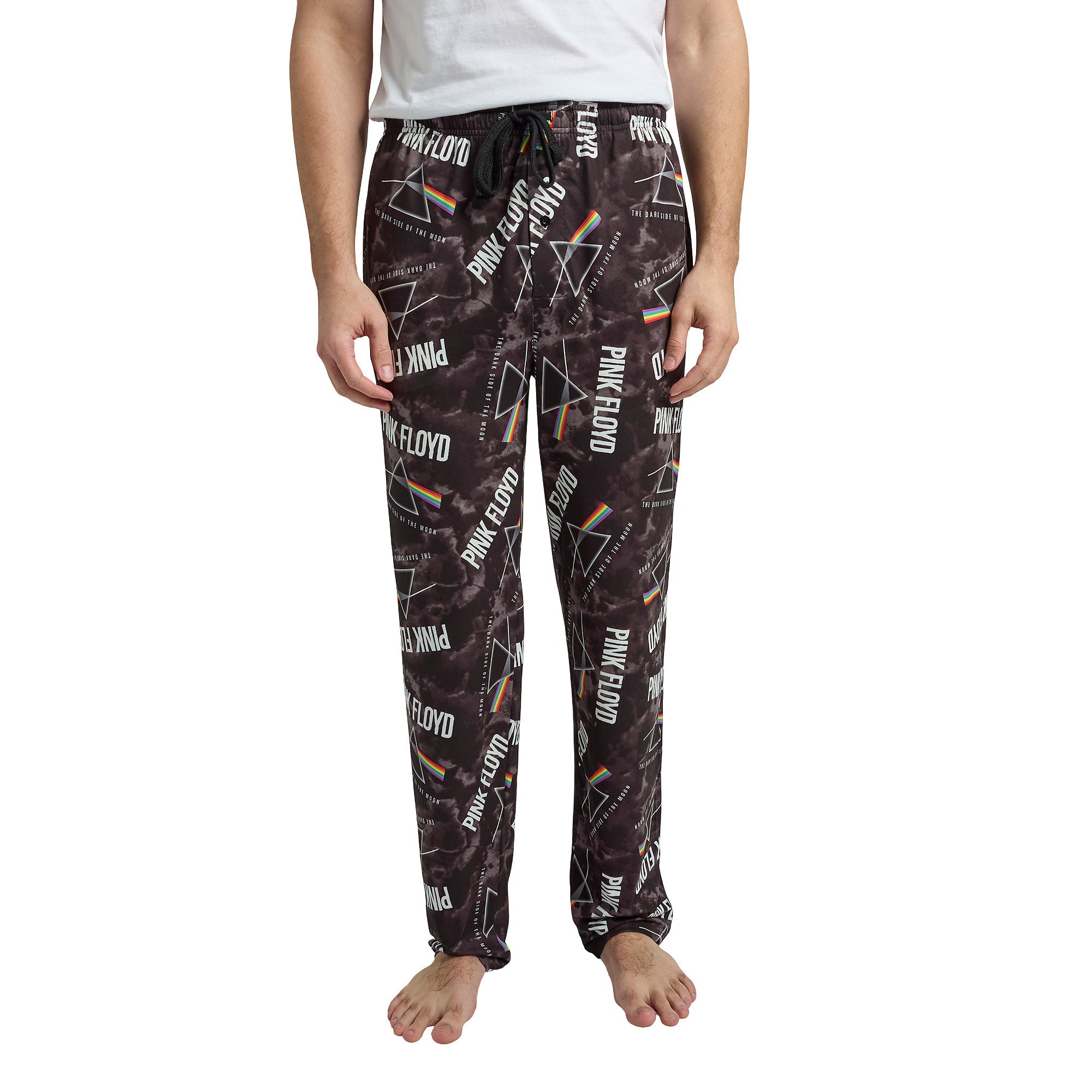 Pink Floyd Dark Side of the Moon Men's All-Over Print Sleep Pajama Pants